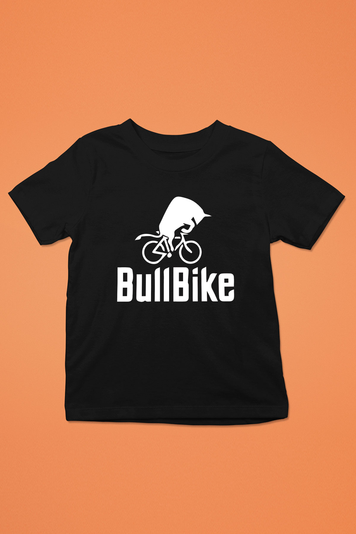 Bisiklet Siyah Unisex Çocuk Tişört