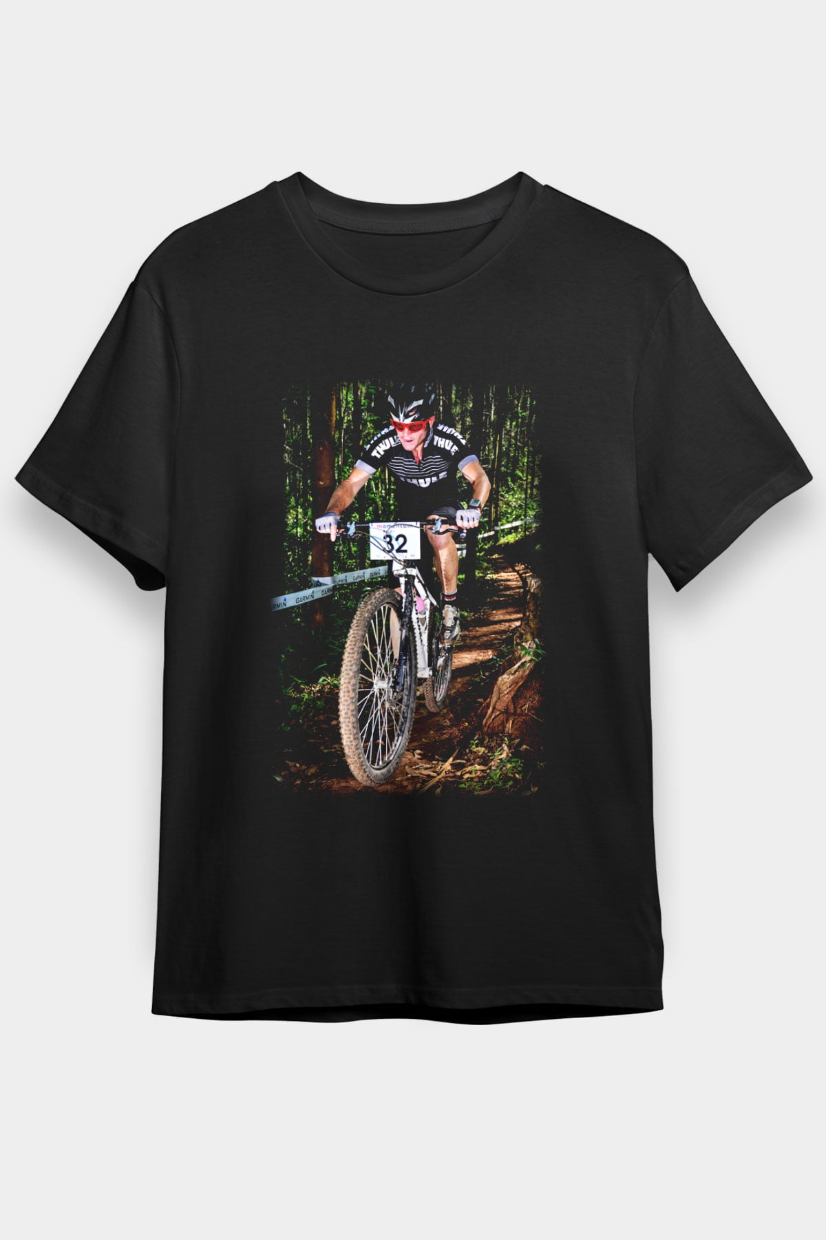Bisiklet Siyah Unisex Tişört T-Shirt - TişörtFabrikası