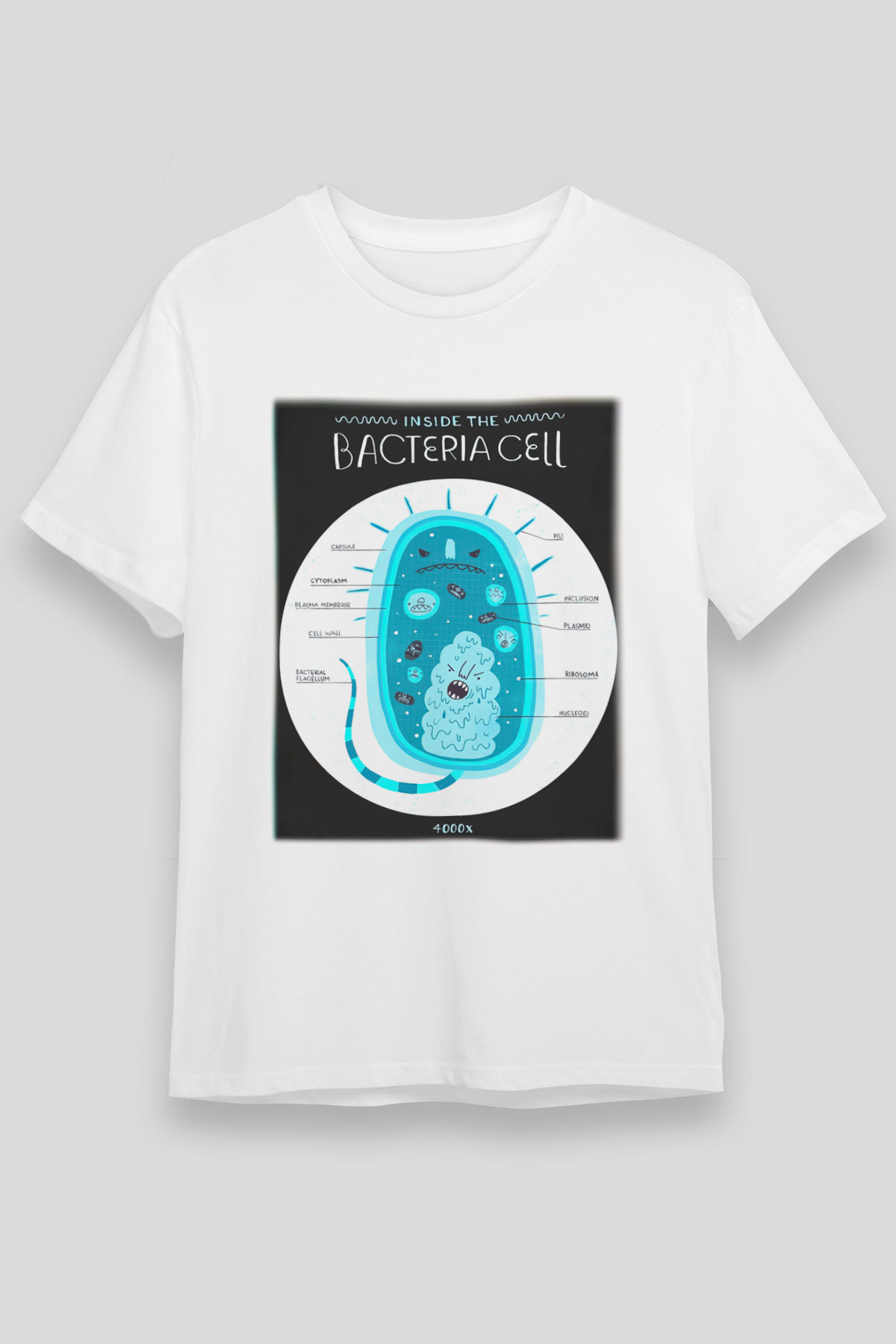 Biyolog Beyaz Unisex Tişört T-Shirt - TişörtFabrikası