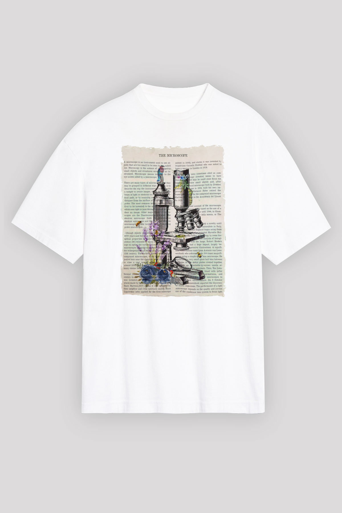 Biyolog Beyaz Unisex Tişört T-Shirt - TişörtFabrikası