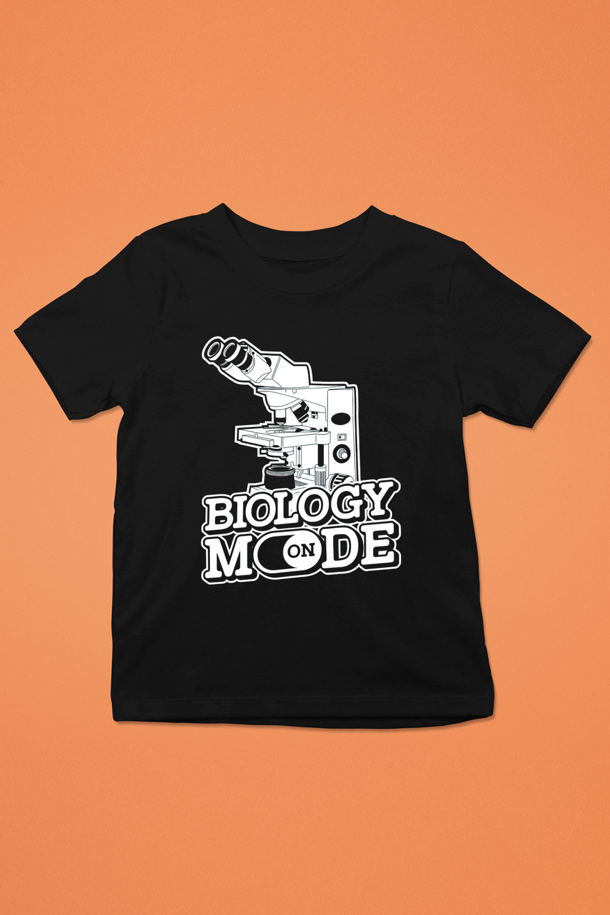 Biyolog Siyah Unisex Çocuk Tişört