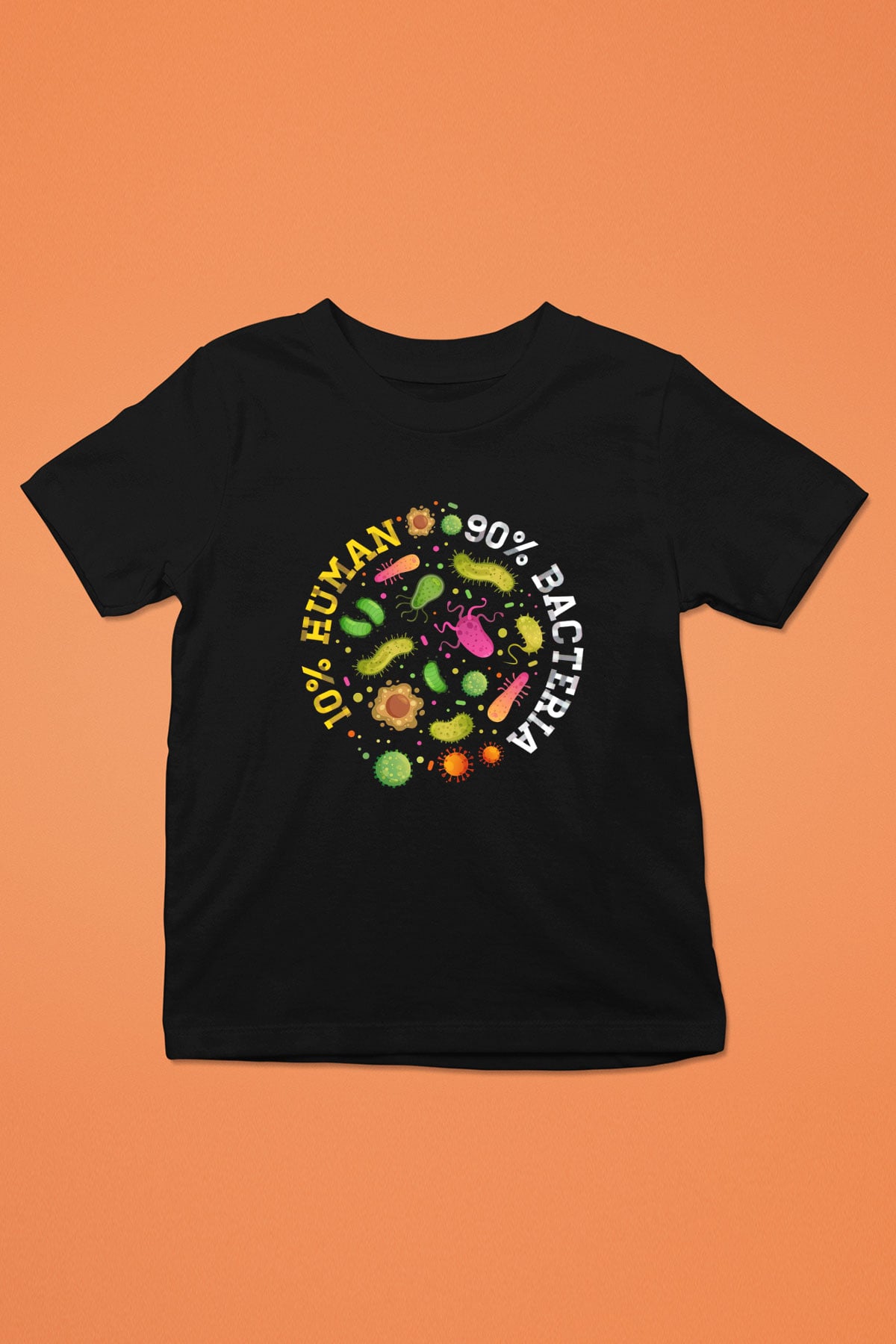 Biyolog Siyah Unisex Çocuk Tişört