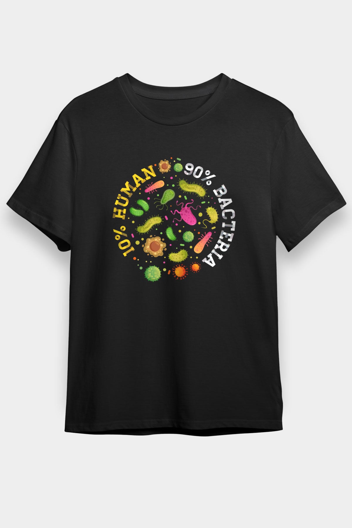 Biyolog Siyah Unisex Tişört T-Shirt - TişörtFabrikası
