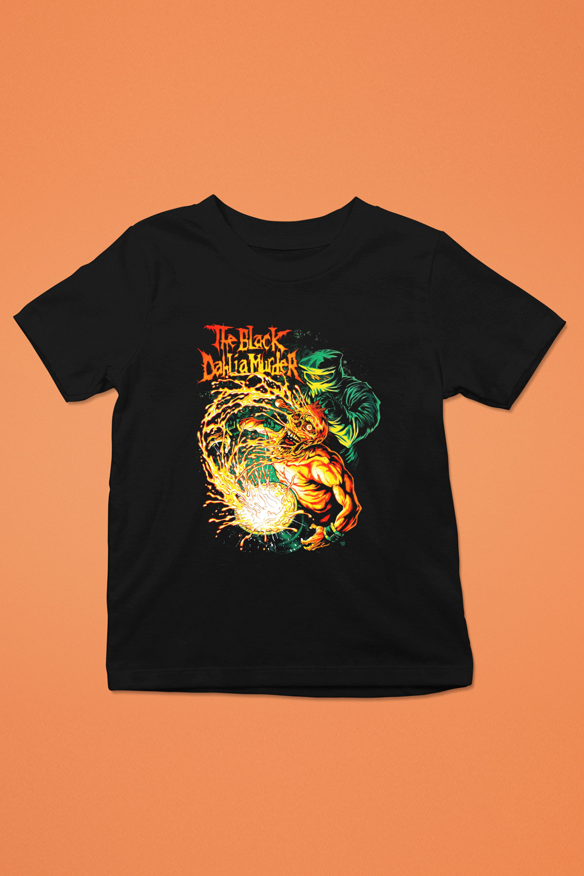 Black Dahlia Murder Baskılı Siyah Unisex Çocuk Tişört