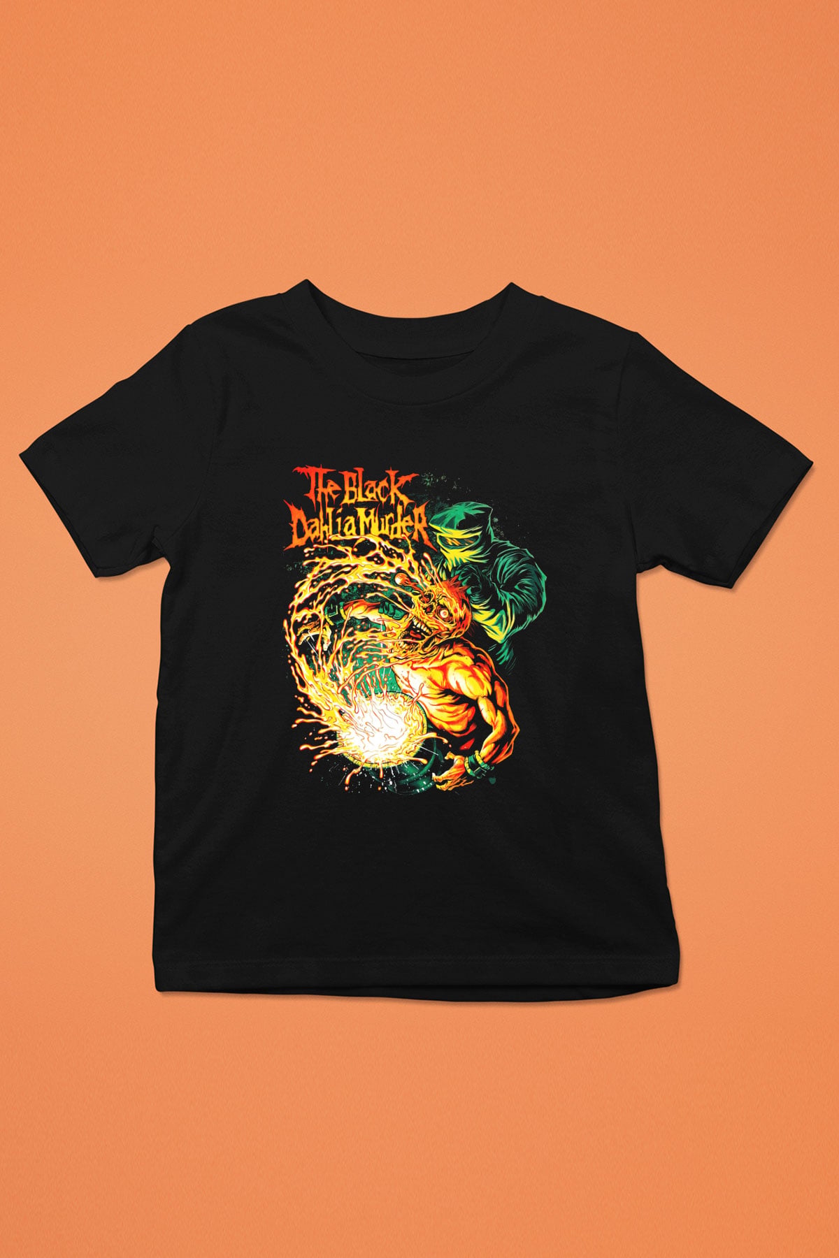 Black Dahlia Murder Baskılı Siyah Unisex Çocuk Tişört