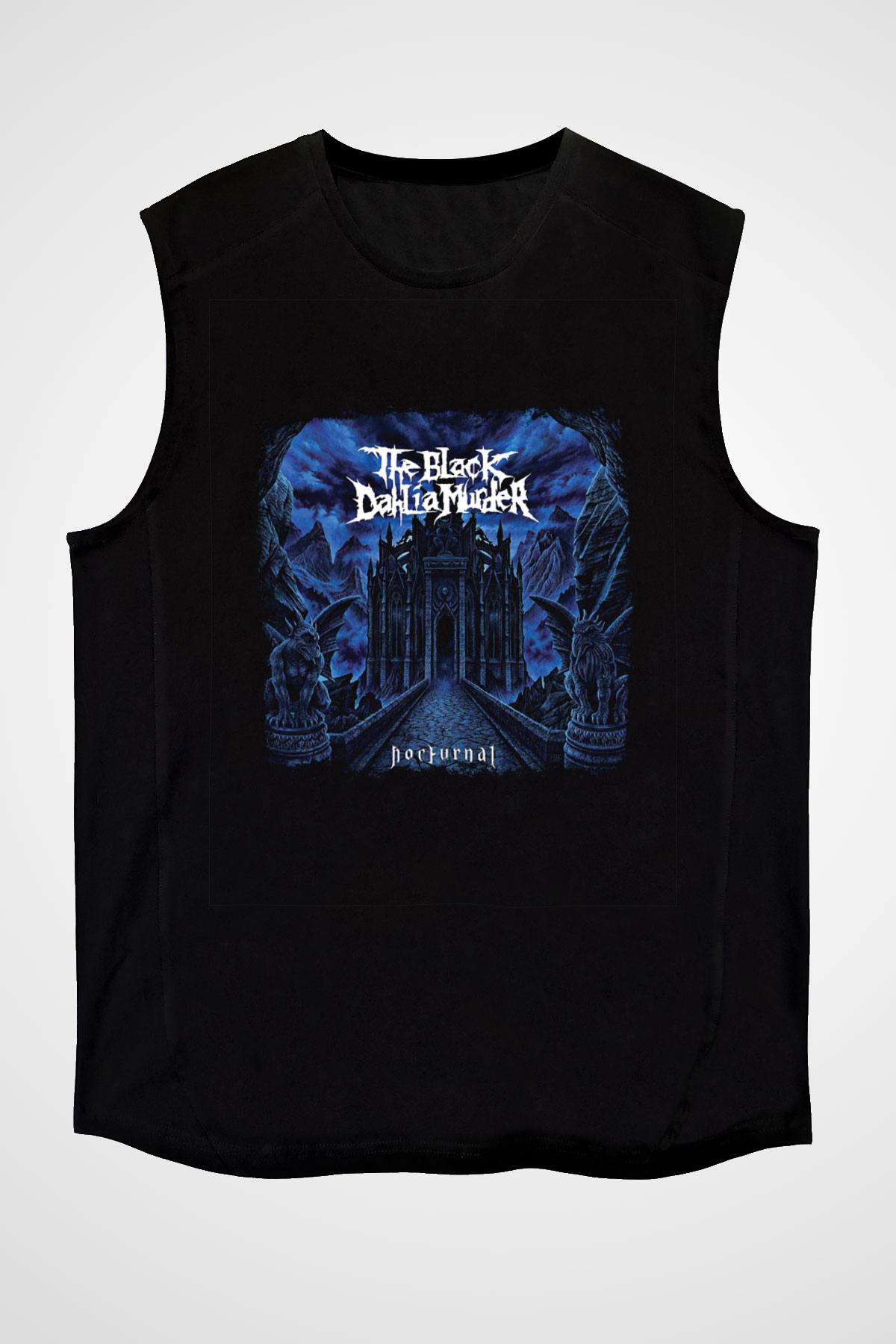 Black Dahlia Murder Baskılı Unisex Siyah Kolsuz Tişört