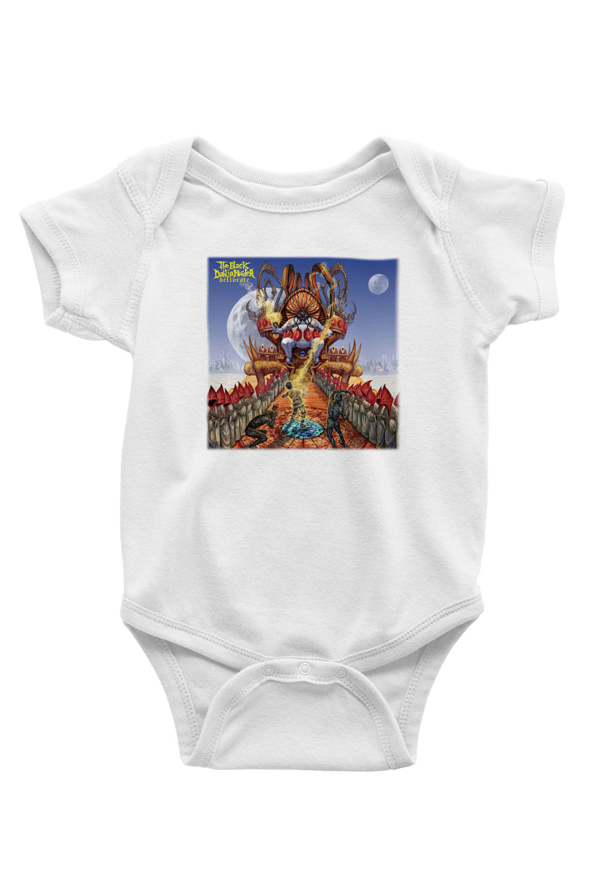Black Dahlia Murder Beyaz Bebek Body - Zıbın