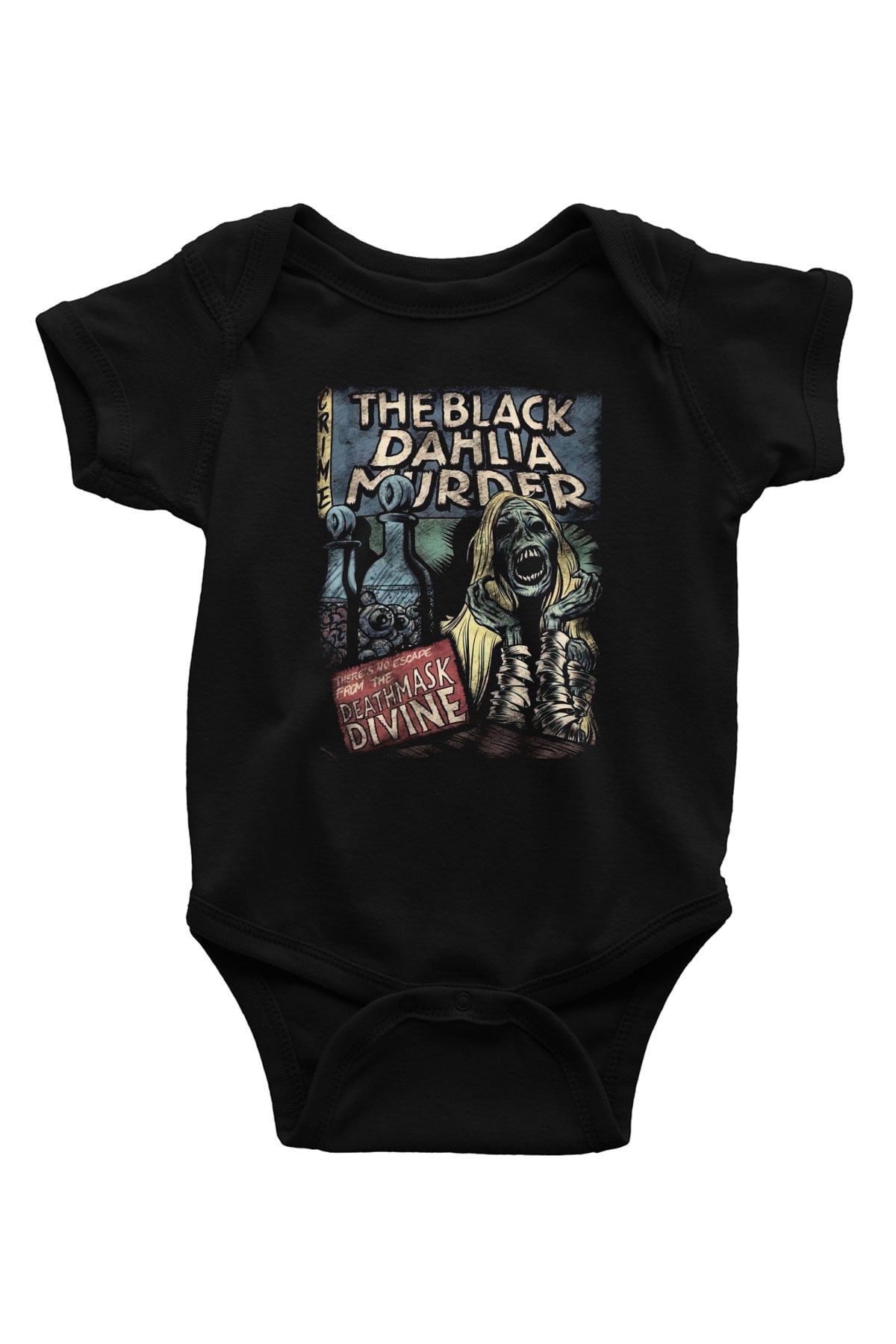Black Dahlia Murder Siyah Bebek Body - Zıbın