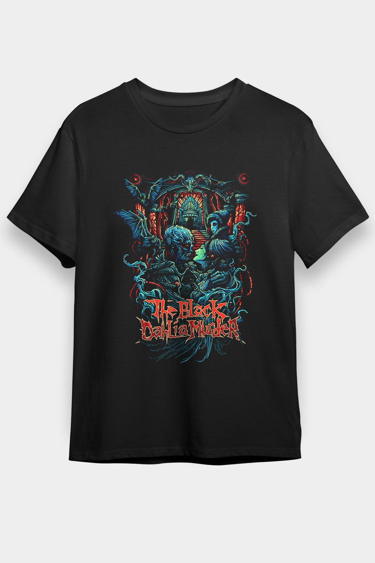 Black Dahlia Murder Siyah Unisex Tişört T-Shirt - TişörtFabrikası