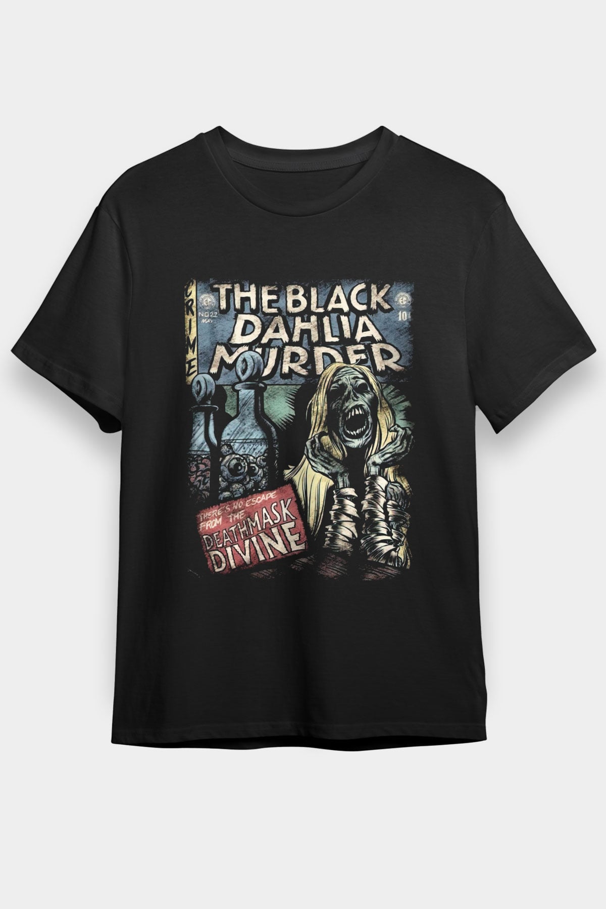 Black Dahlia Murder Siyah Unisex Tişört T-Shirt - TişörtFabrikası