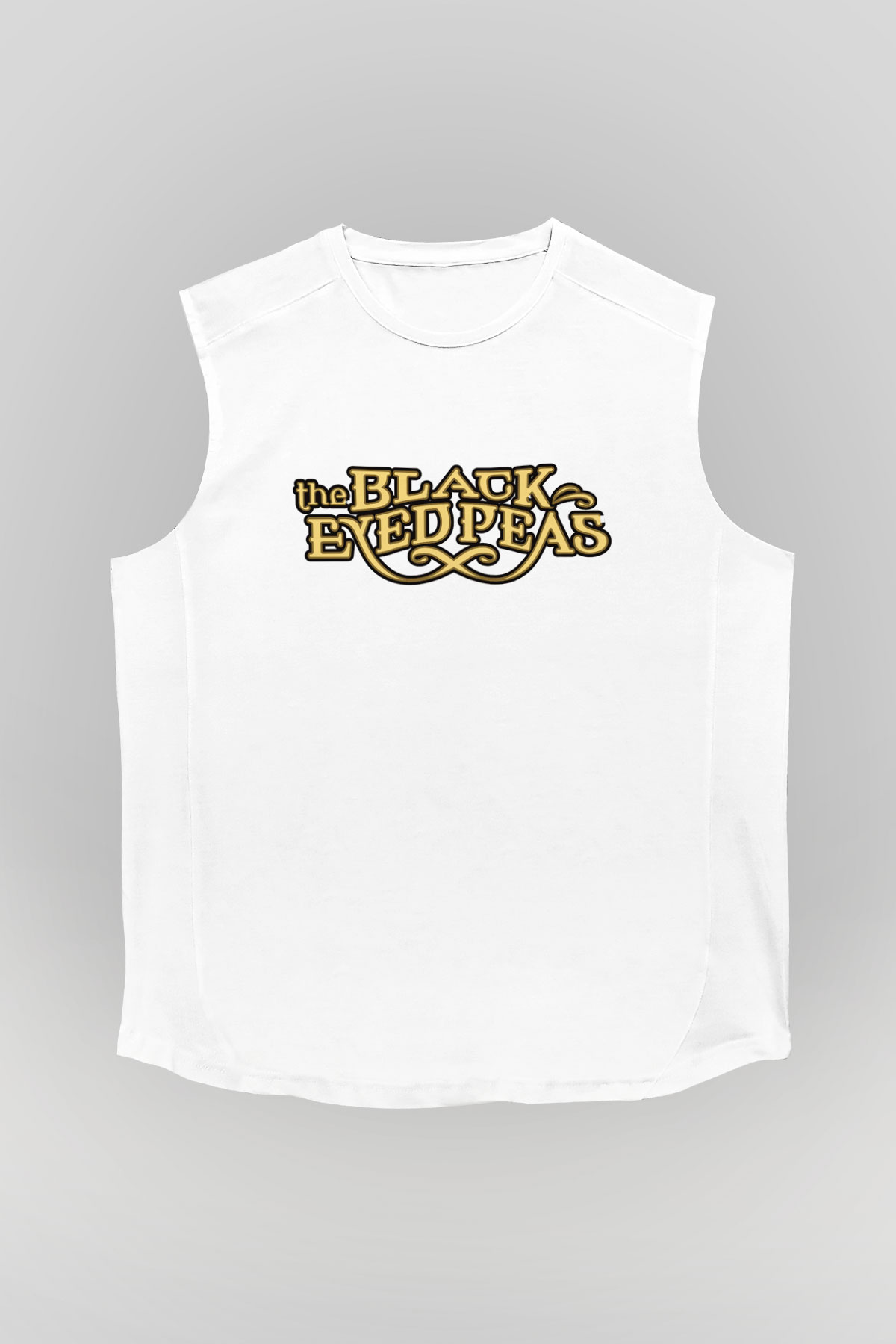Black Eyed Peas Beyaz Unisex Kolsuz Tişört