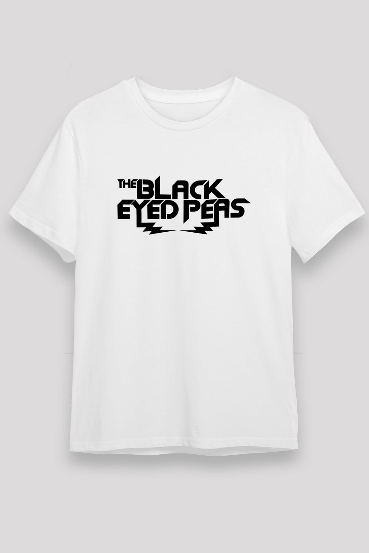 Black Eyed Peas Beyaz Unisex Tişört T-Shirt - TişörtFabrikası