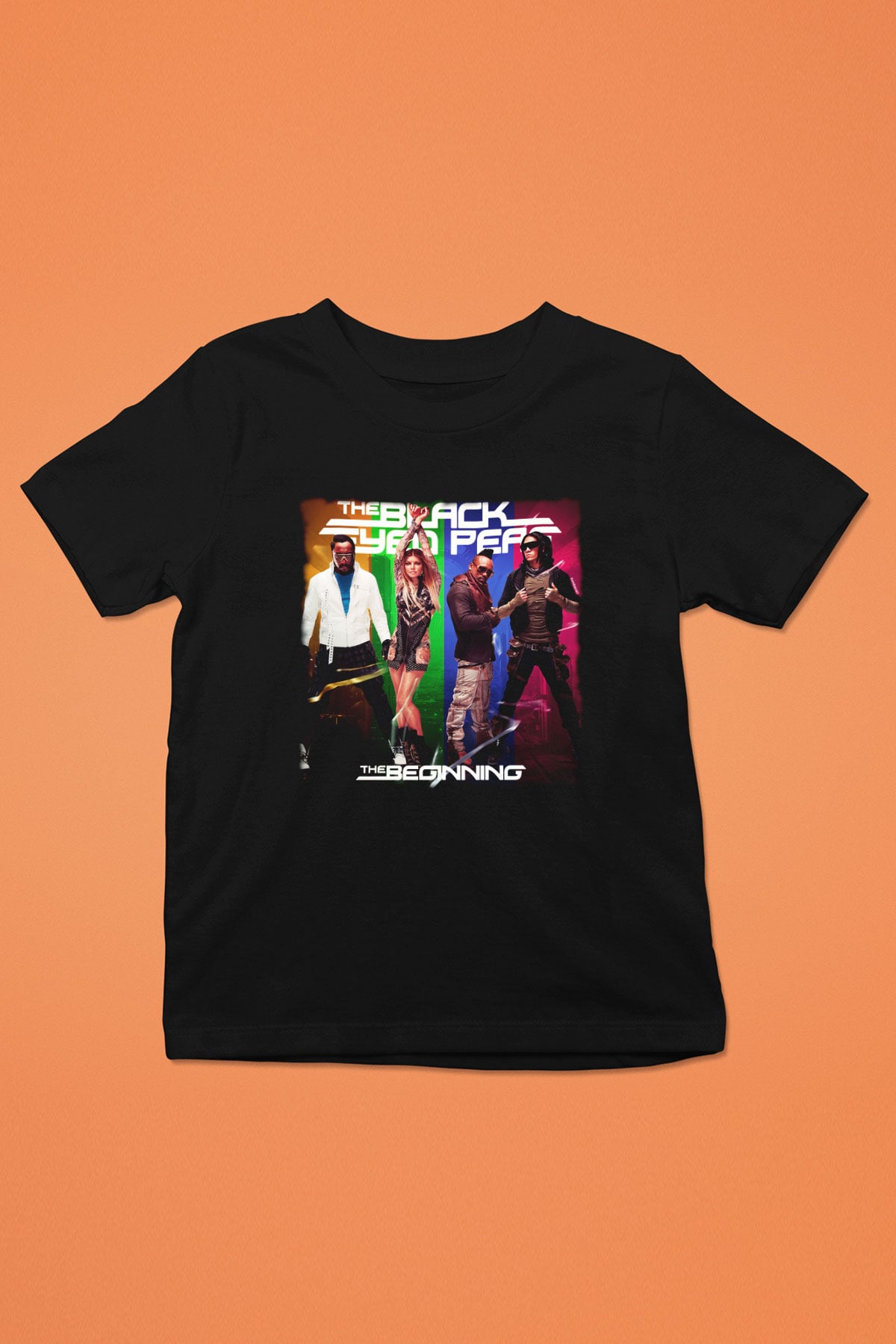 Black Eyed Peas Siyah Unisex Çocuk Tişört