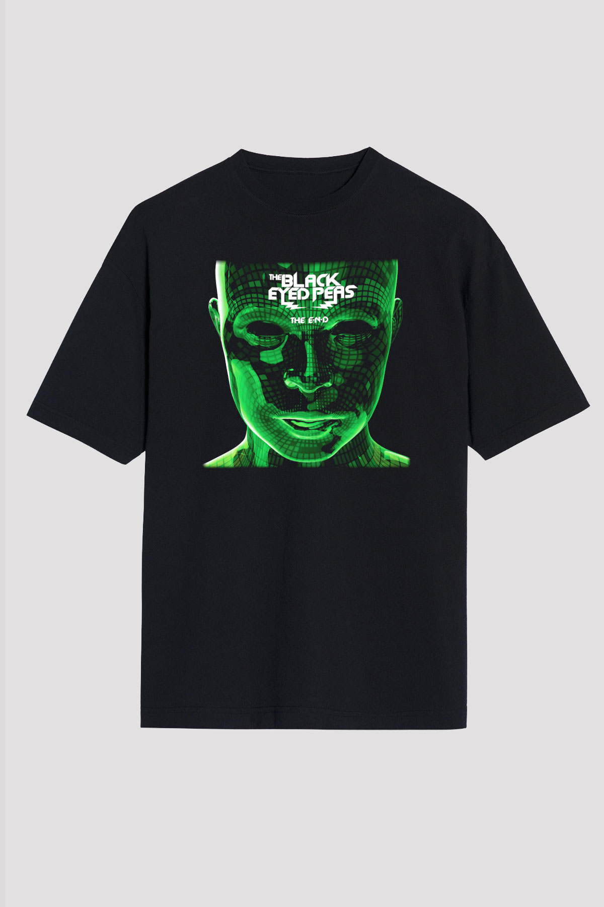 Black Eyed Peas Siyah Unisex Oversize Tişört T-Shirt