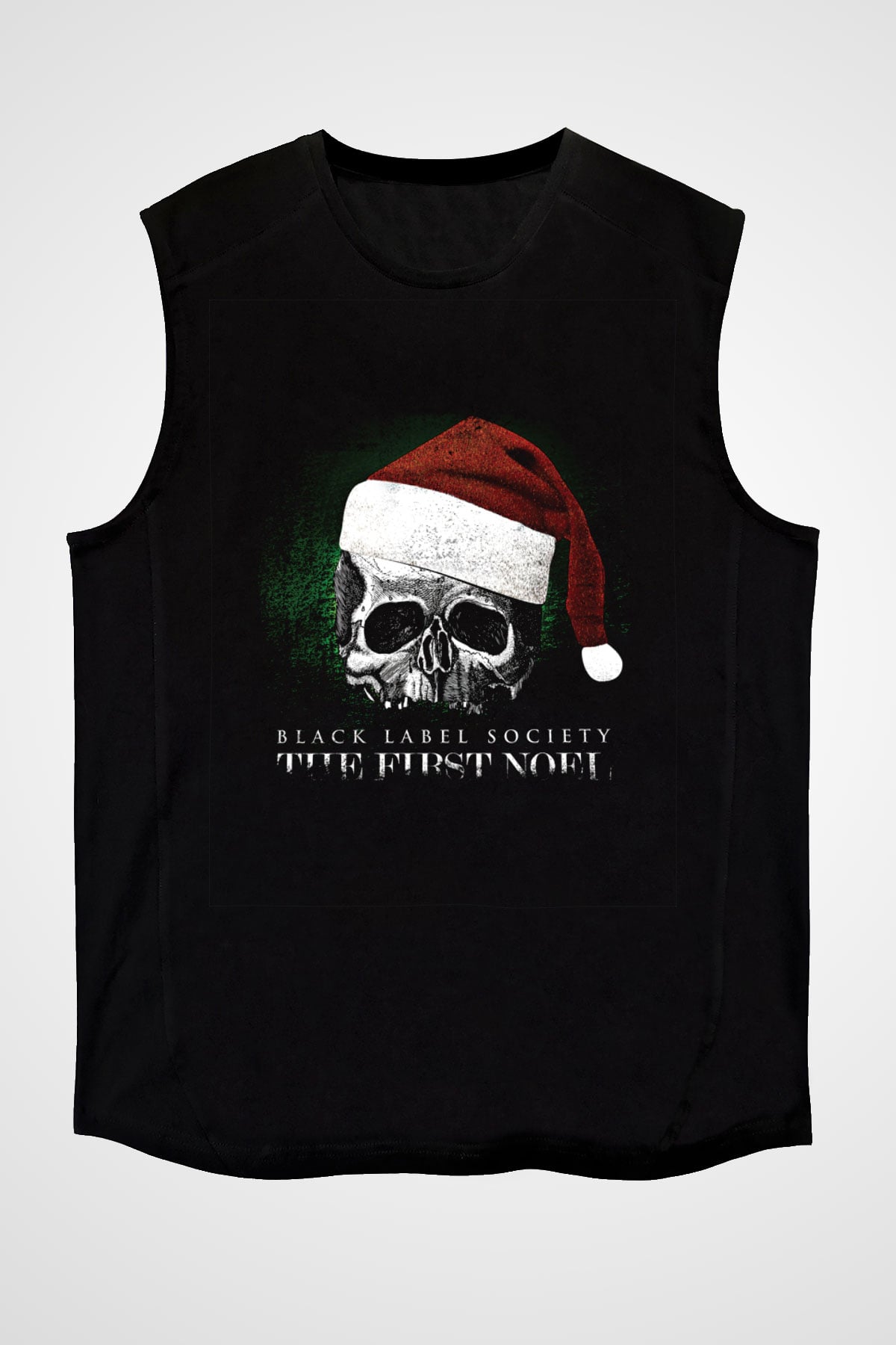 Black Label Society Baskılı Unisex Siyah Kolsuz Tişört