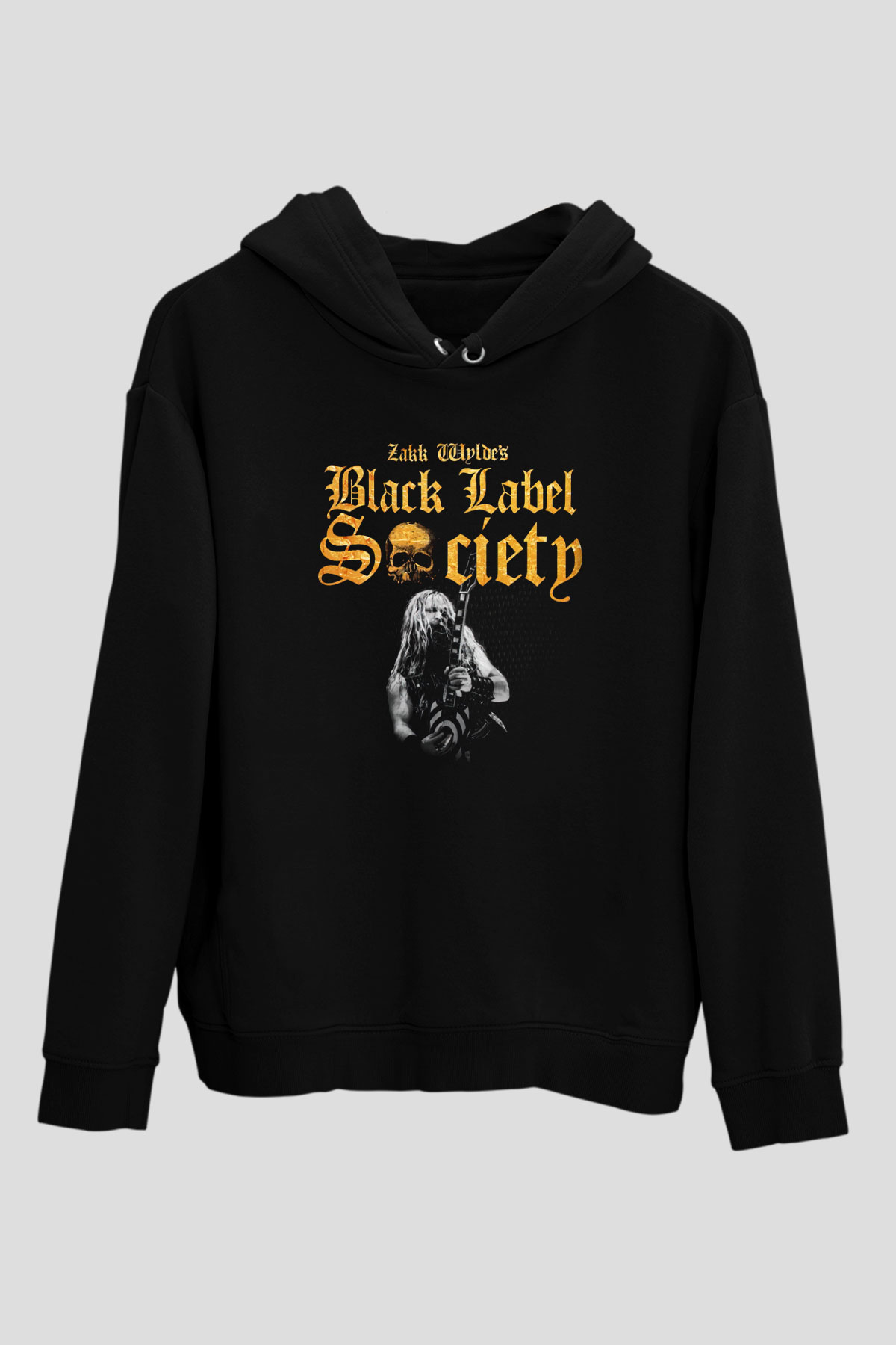 Black Label Society Siyah Unisex Kapüşonlu Sweatshirt