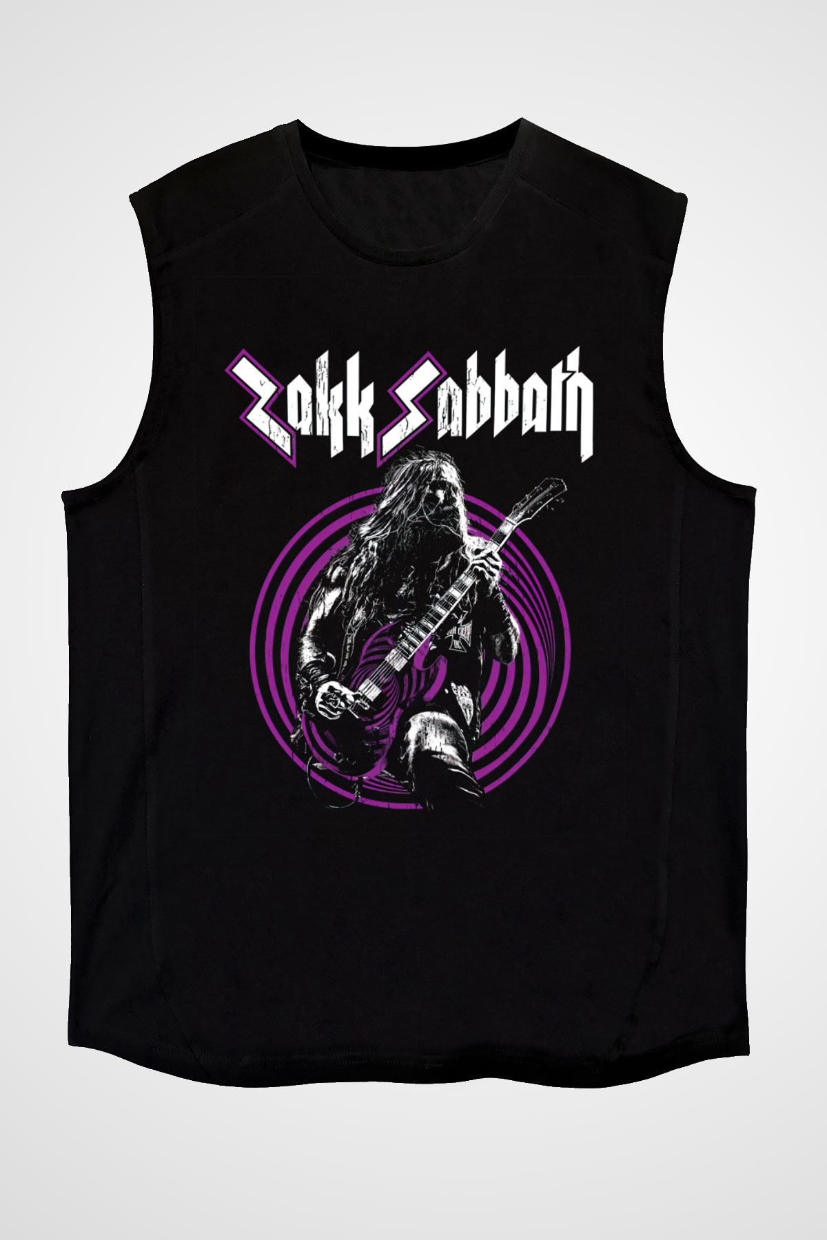 Black Label Society Siyah Unisex Kolsuz Tişört
