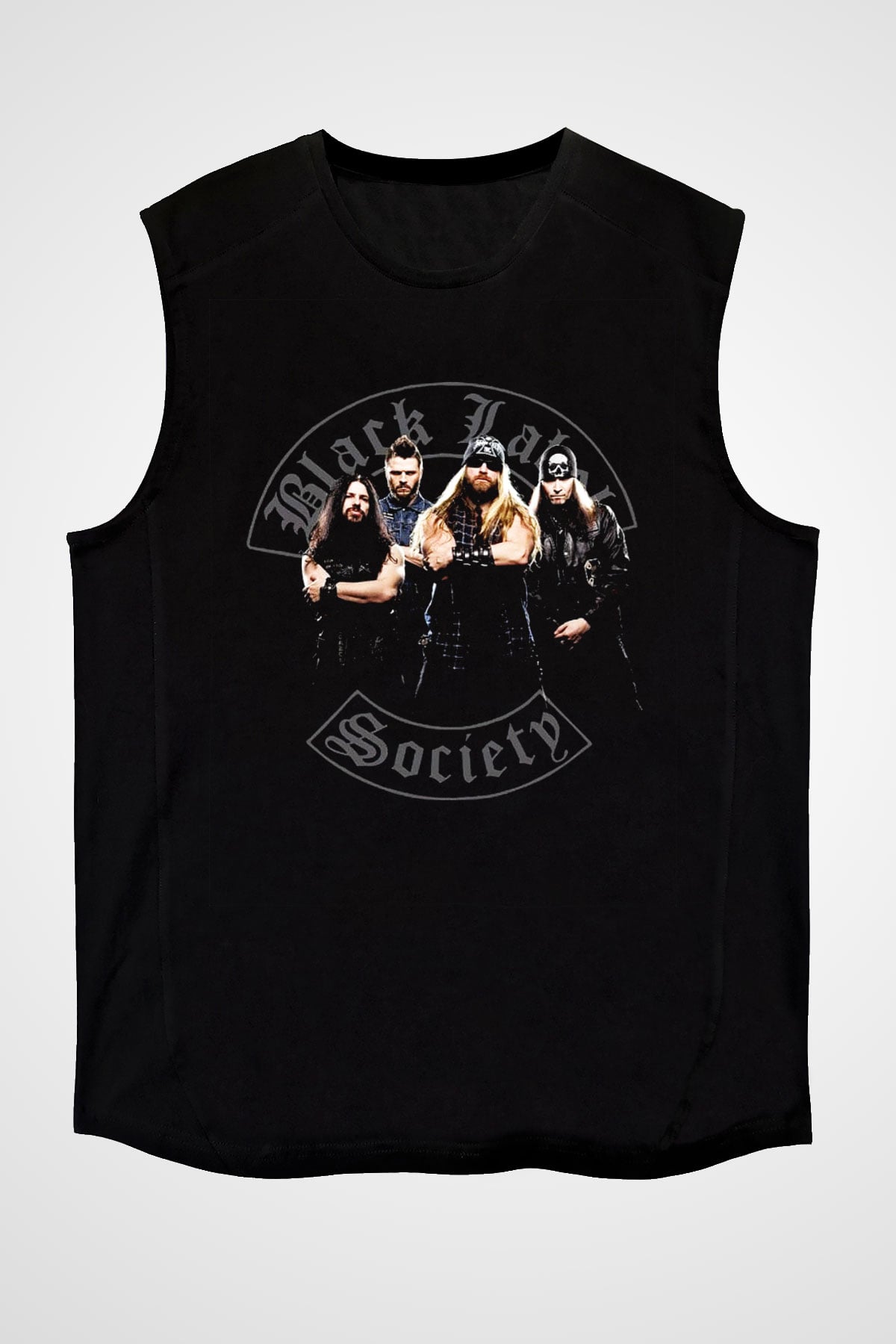 Black Label Society Siyah Unisex Kolsuz Tişört