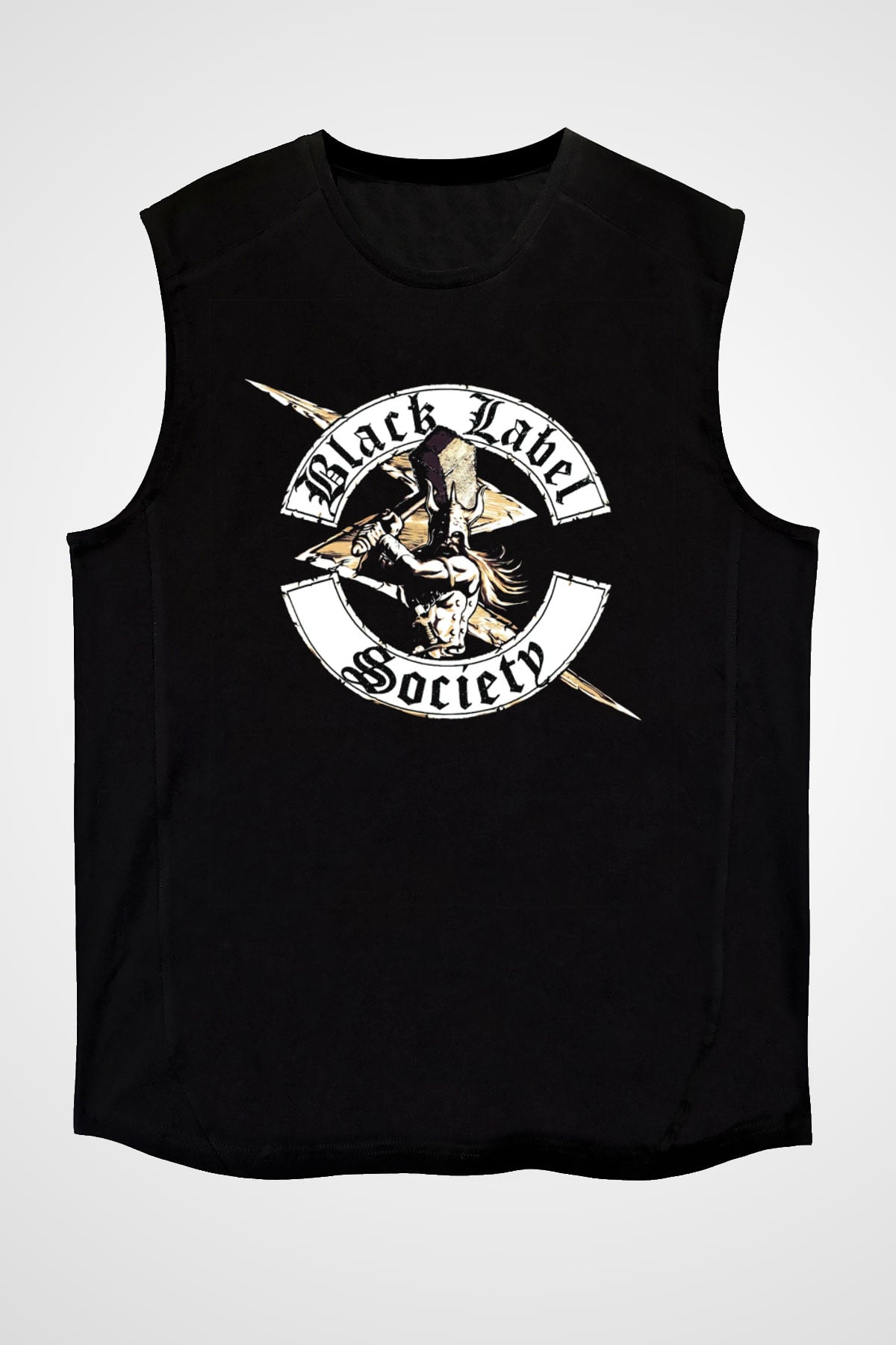 Black Label Society Siyah Unisex Kolsuz Tişört