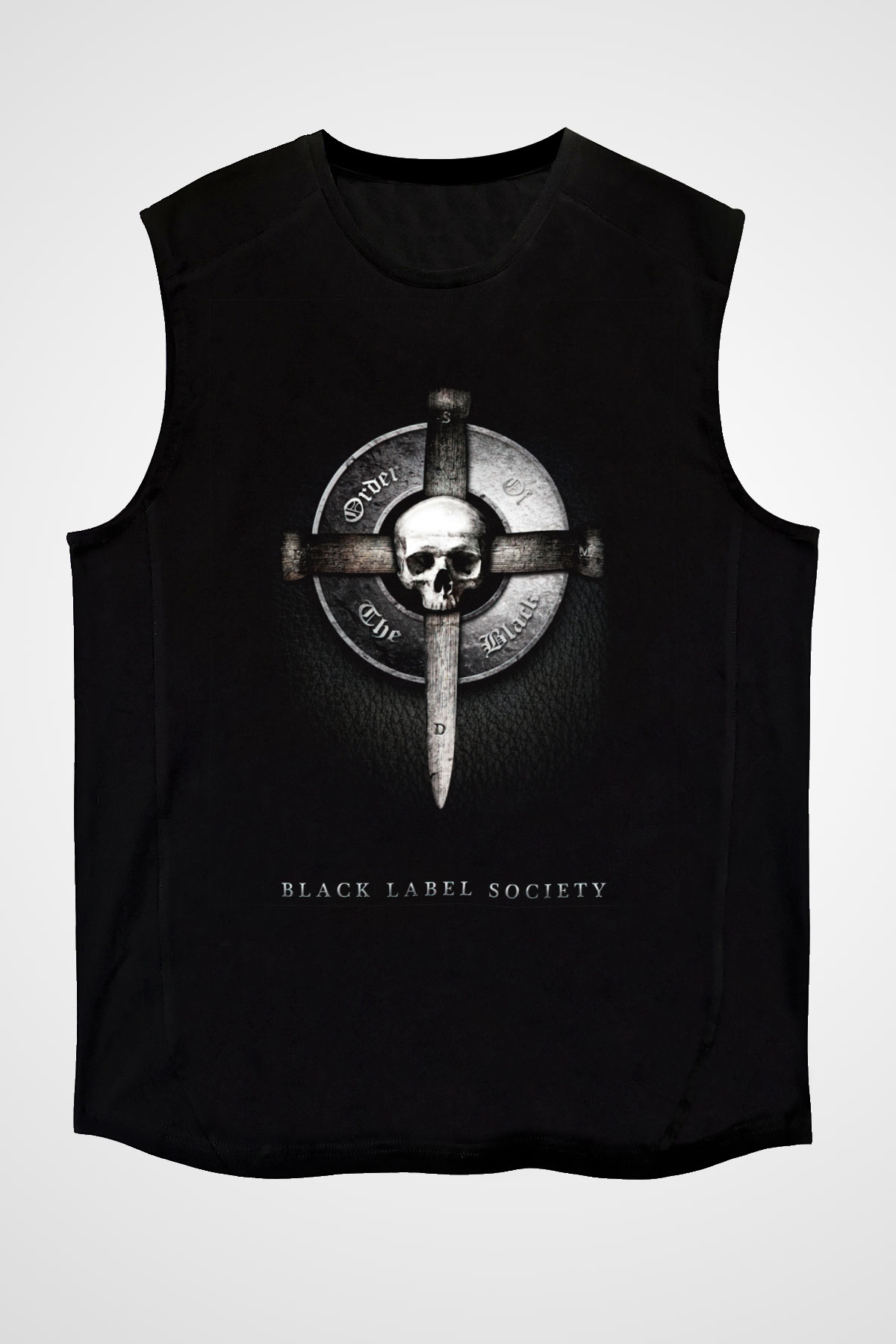 Black Label Society Siyah Unisex Kolsuz Tişört