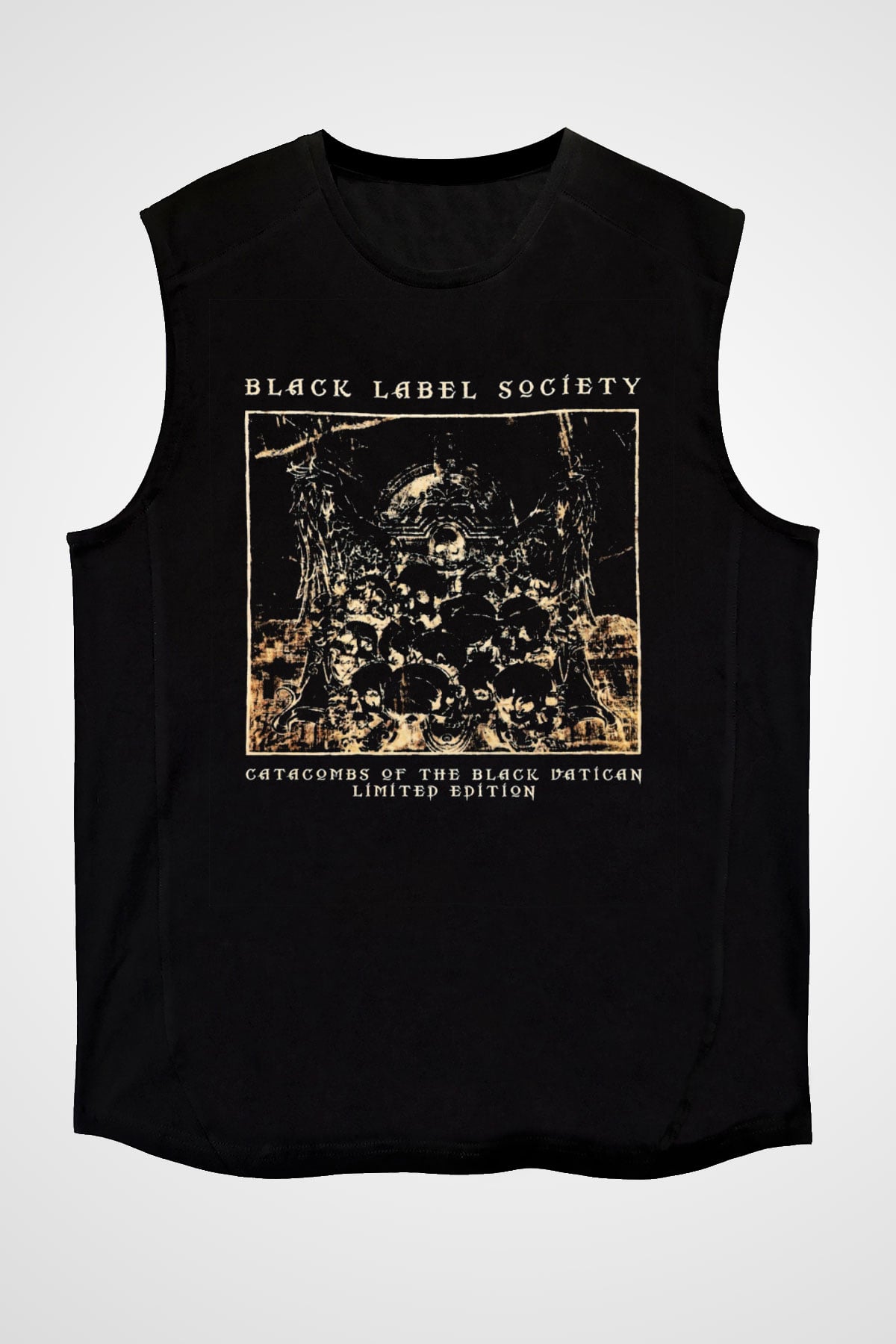 Black Label Society Siyah Unisex Kolsuz Tişört