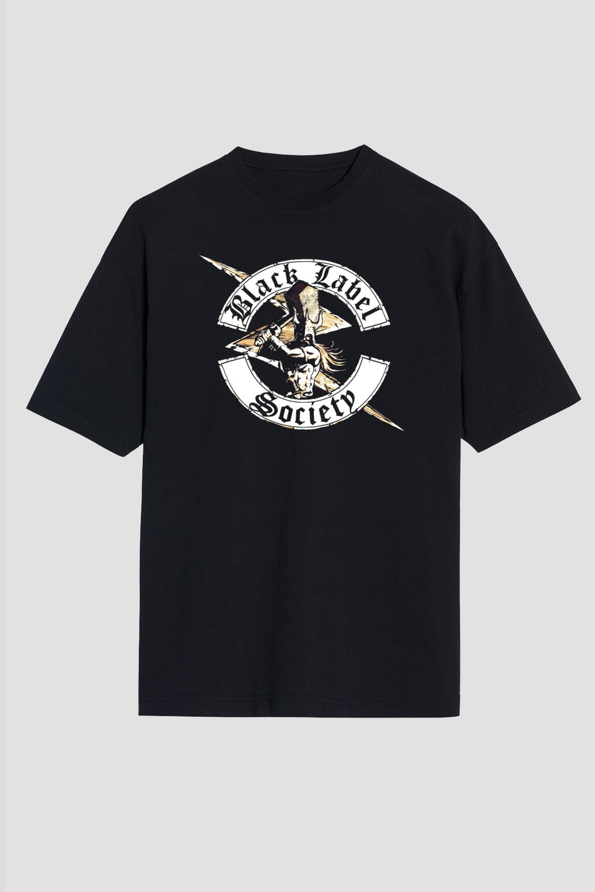 Black Label Society Siyah Unisex Oversize Tişört T-Shirt