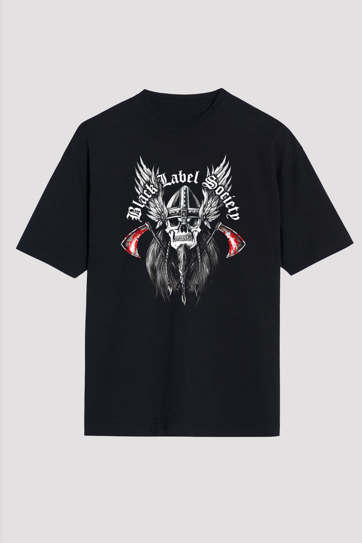 Black Label Society Siyah Unisex Oversize Tişört T-Shirt