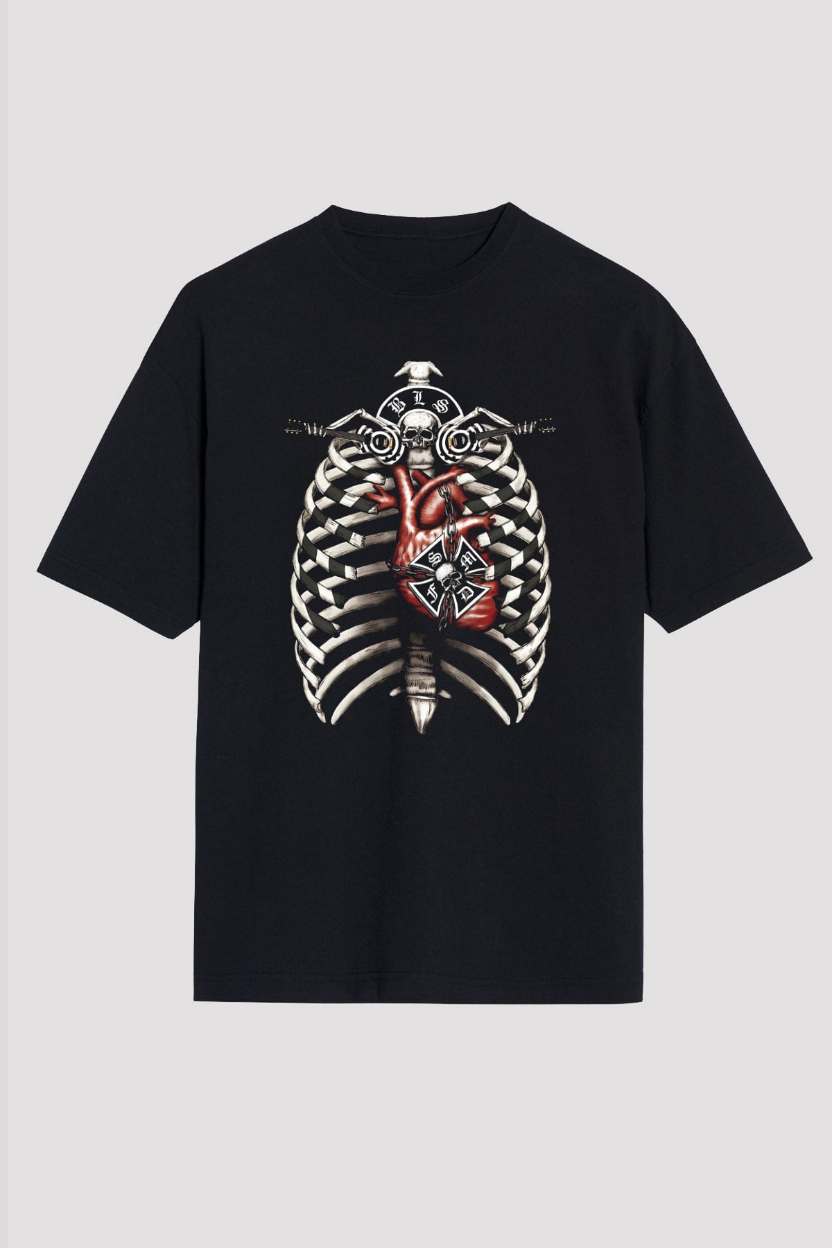Black Label Society Siyah Unisex Oversize Tişört T-Shirt