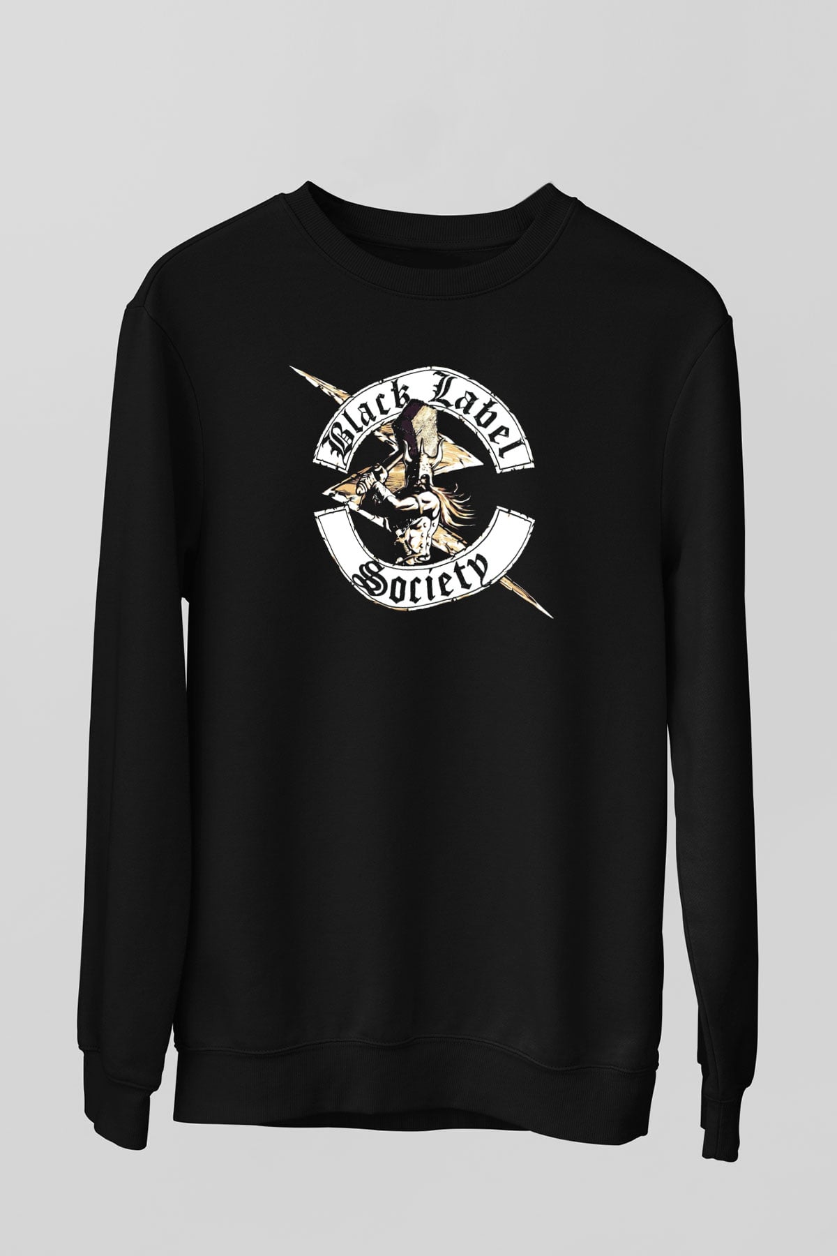 Black Label Society Siyah Unisex Sweatshirt