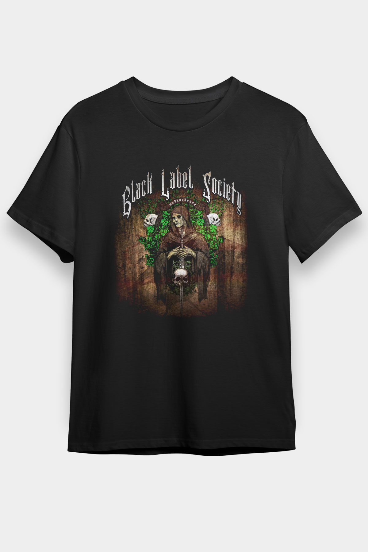 Black Label Society Siyah Unisex Tişört T-Shirt - TişörtFabrikası