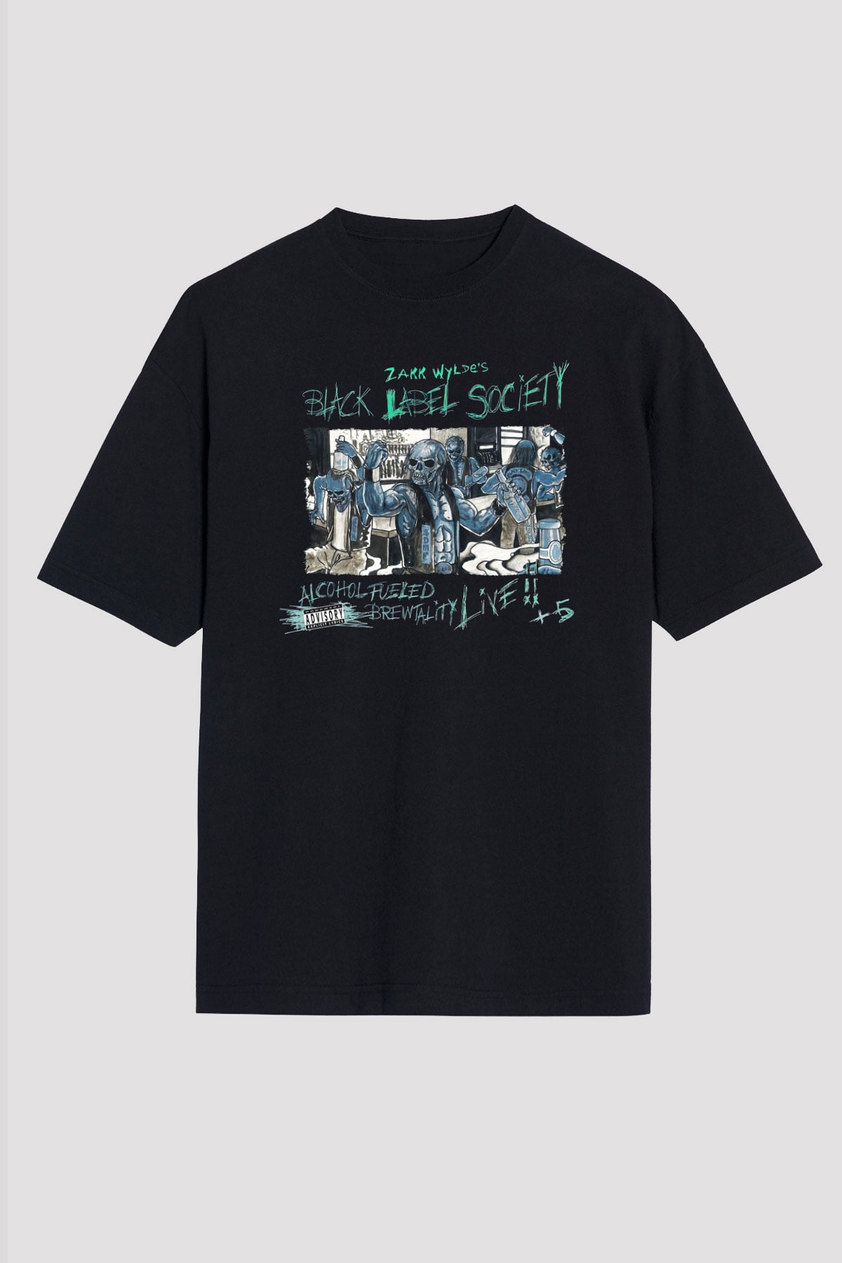 Black Label Society Siyah Unisex Tişört T-Shirt - TişörtFabrikası