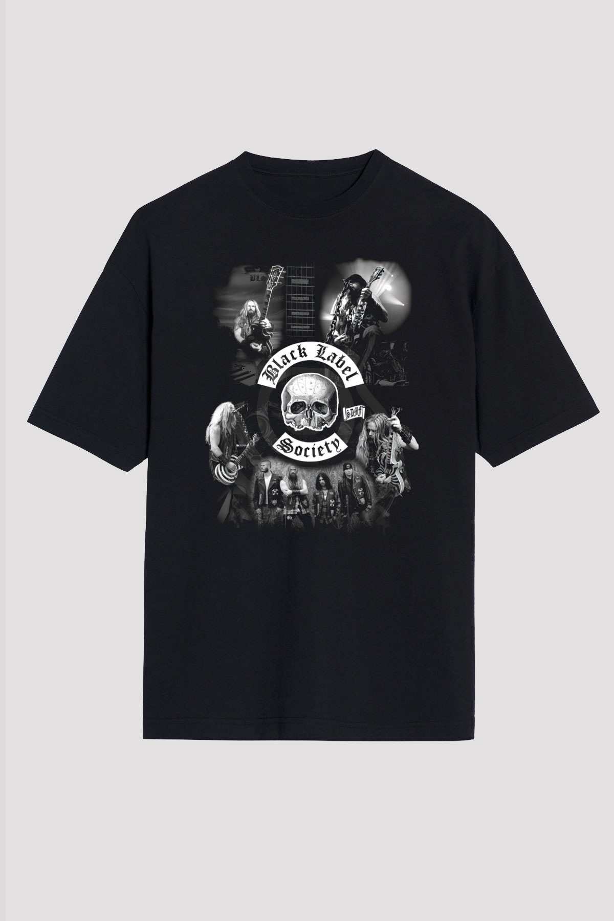 Black Label Society Siyah Unisex Tişört T-Shirt - TişörtFabrikası