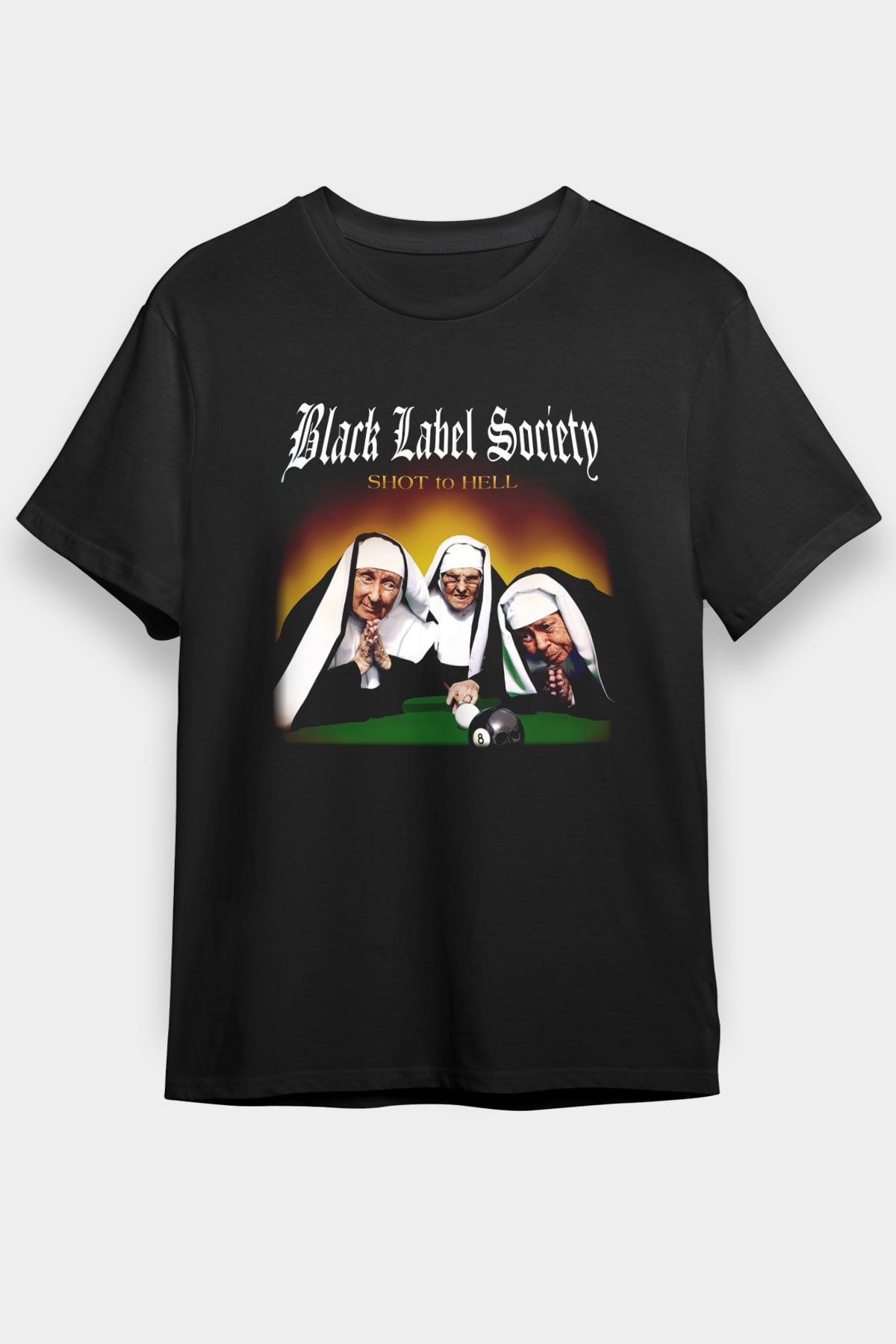 Black Label Society Siyah Unisex Tişört T-Shirt - TişörtFabrikası
