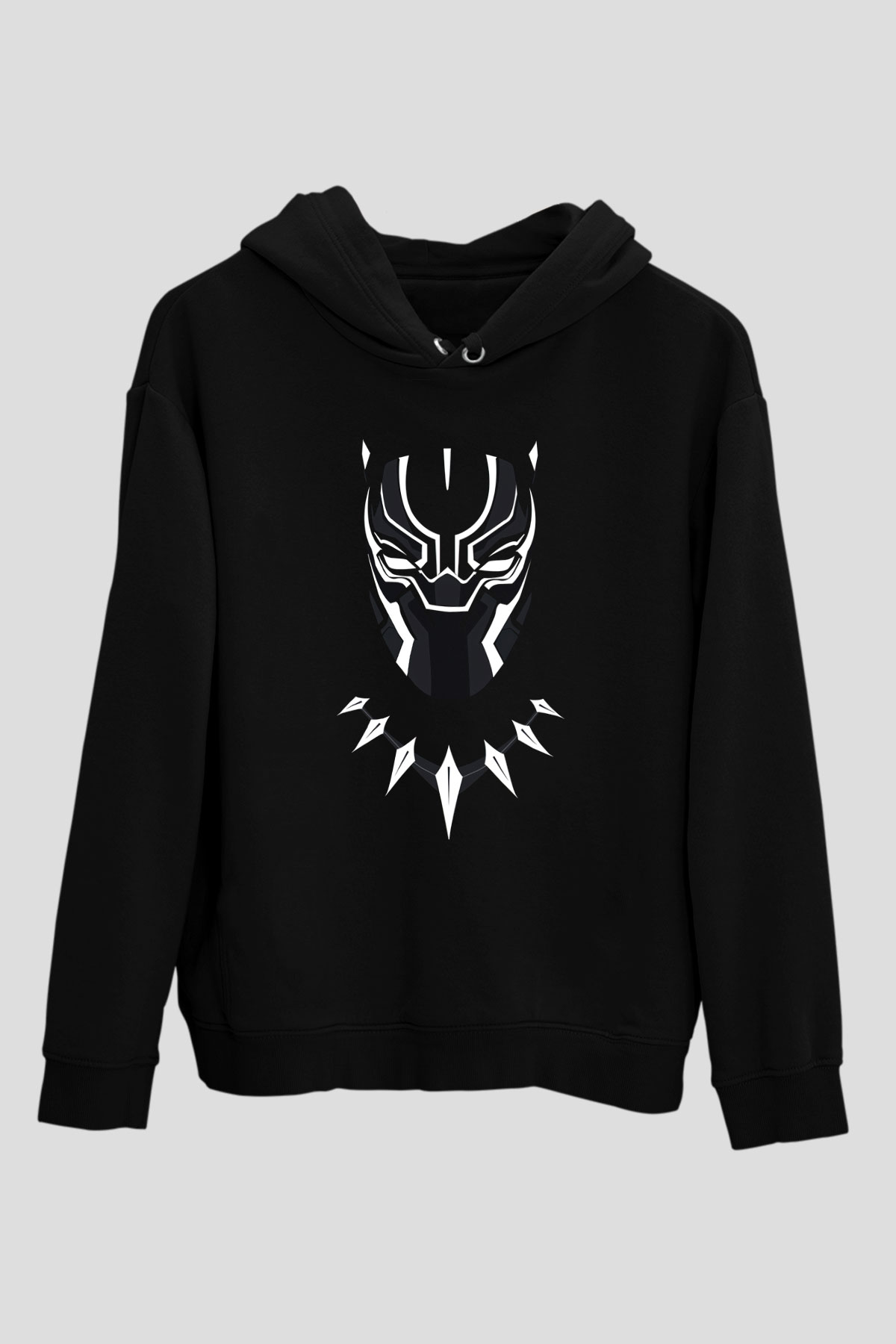 Black Panther Siyah Unisex Hoodie