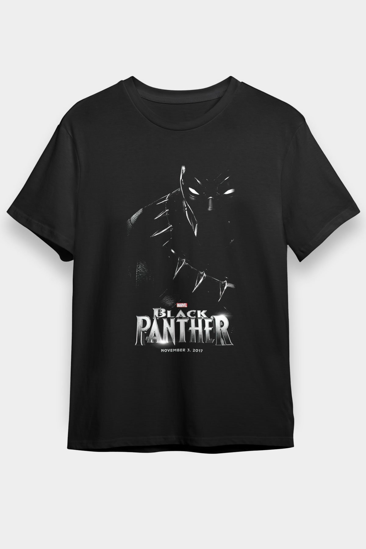 Black Panther Siyah Unisex Graphic Tee - STREETWEAR