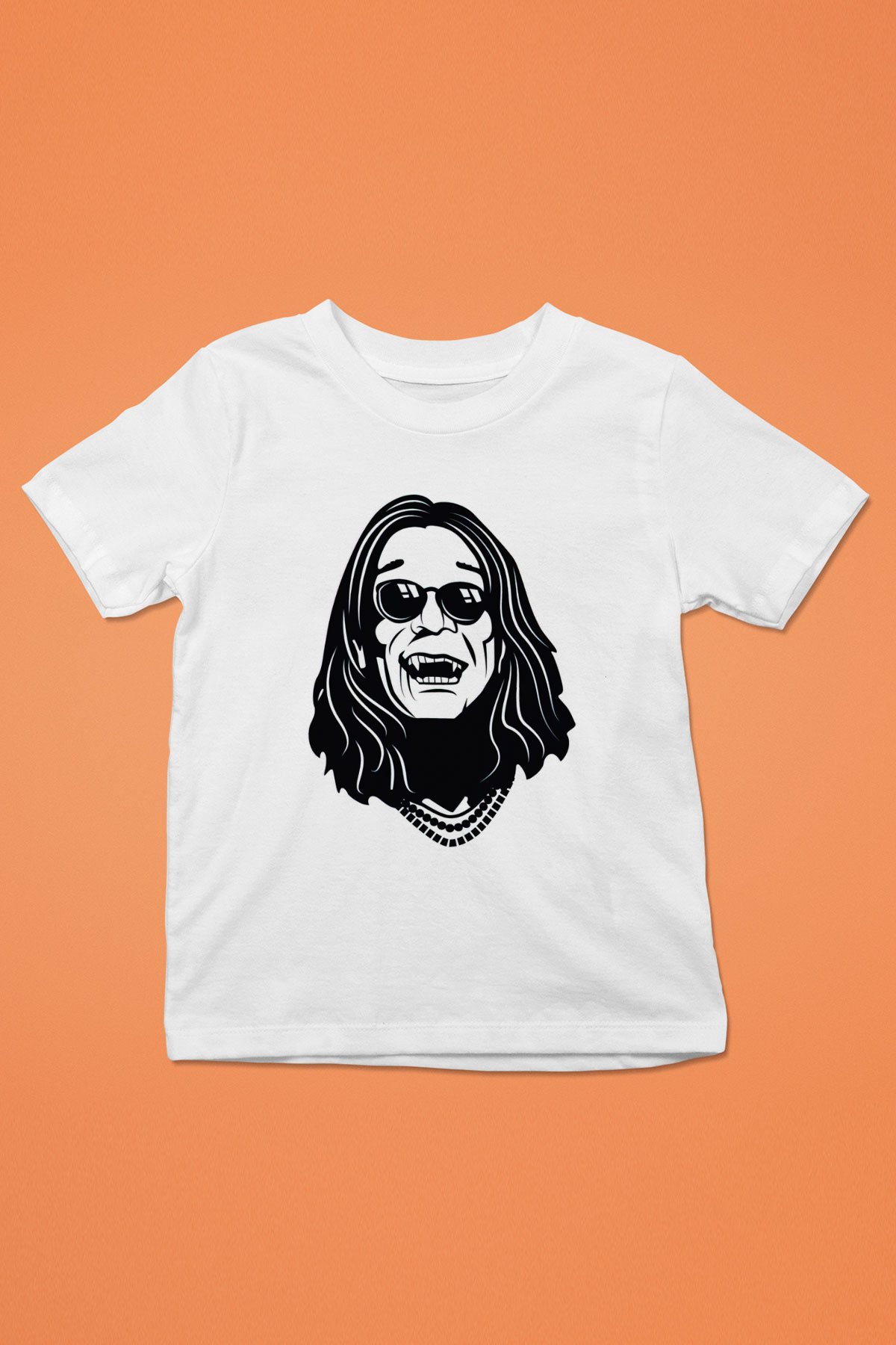 Black Sabbath Beyaz Unisex Çocuk Tişört