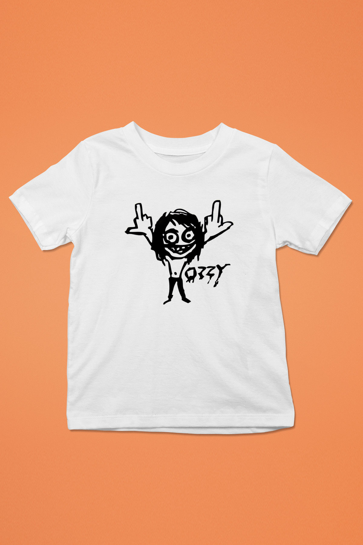 Black Sabbath Beyaz Unisex Çocuk Tişört