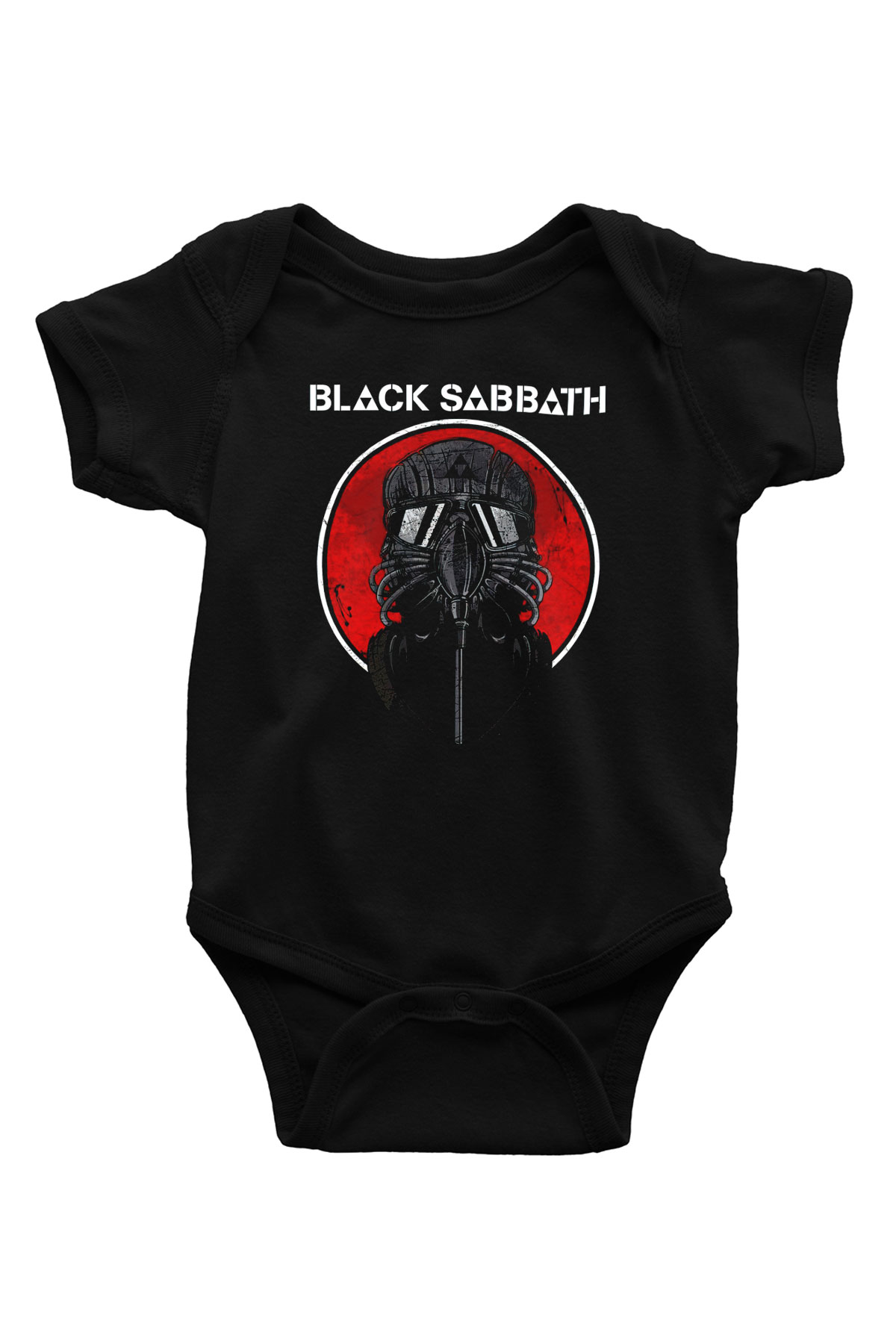 Black Sabbath Siyah Bebek Body - Zıbın