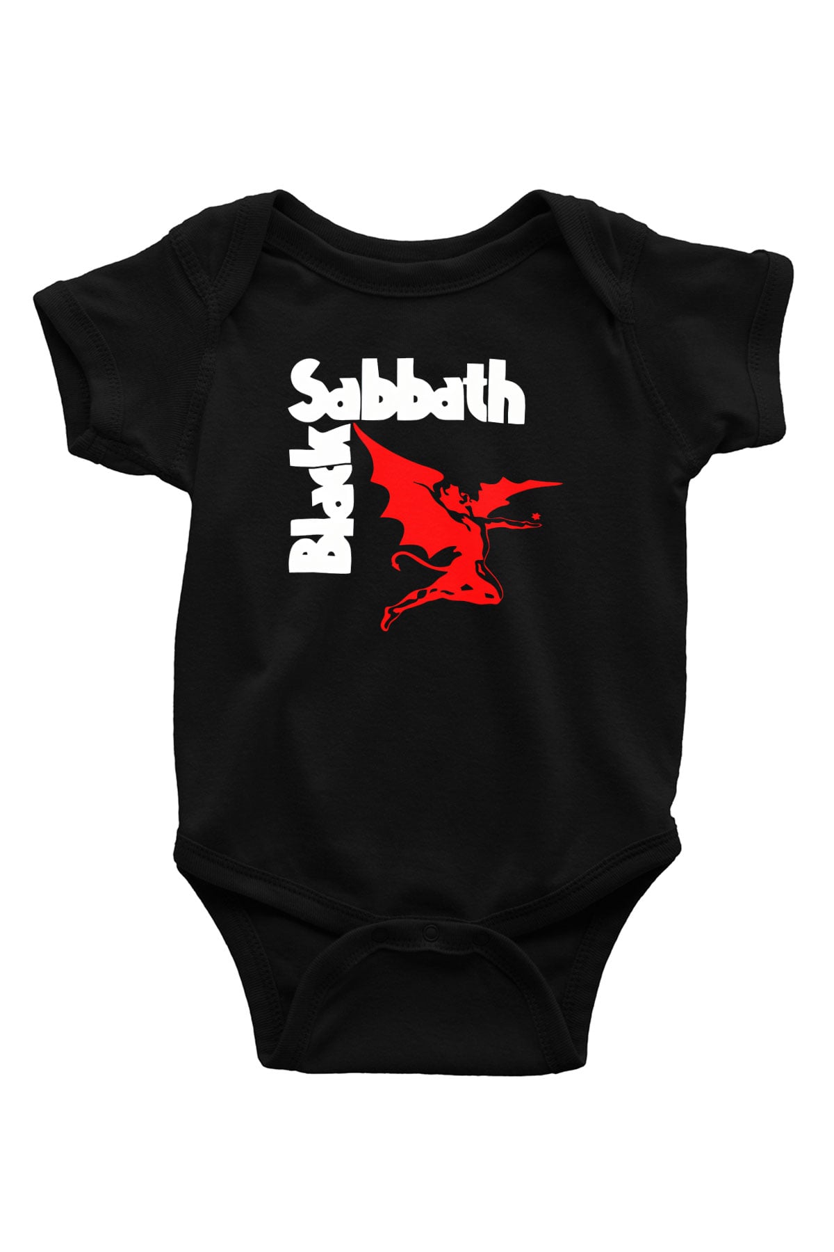 Black Sabbath Siyah Bebek Body - Zıbın