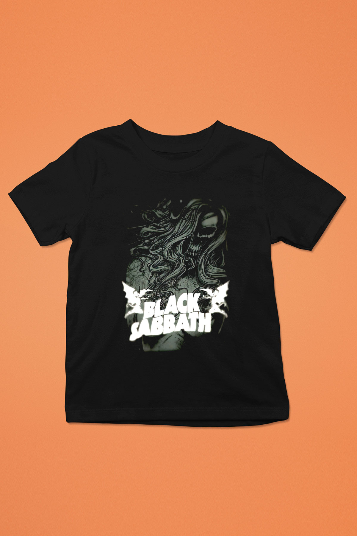 Black Sabbath Siyah Unisex Çocuk Tişört