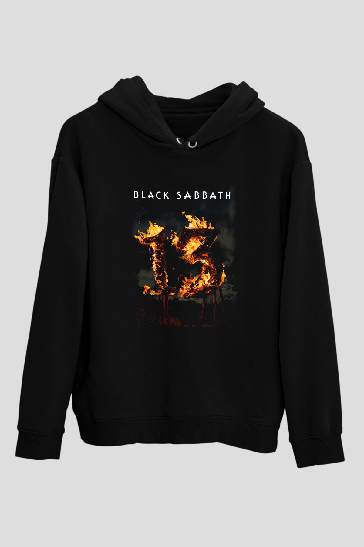 Black Sabbath Siyah Unisex Hoodie