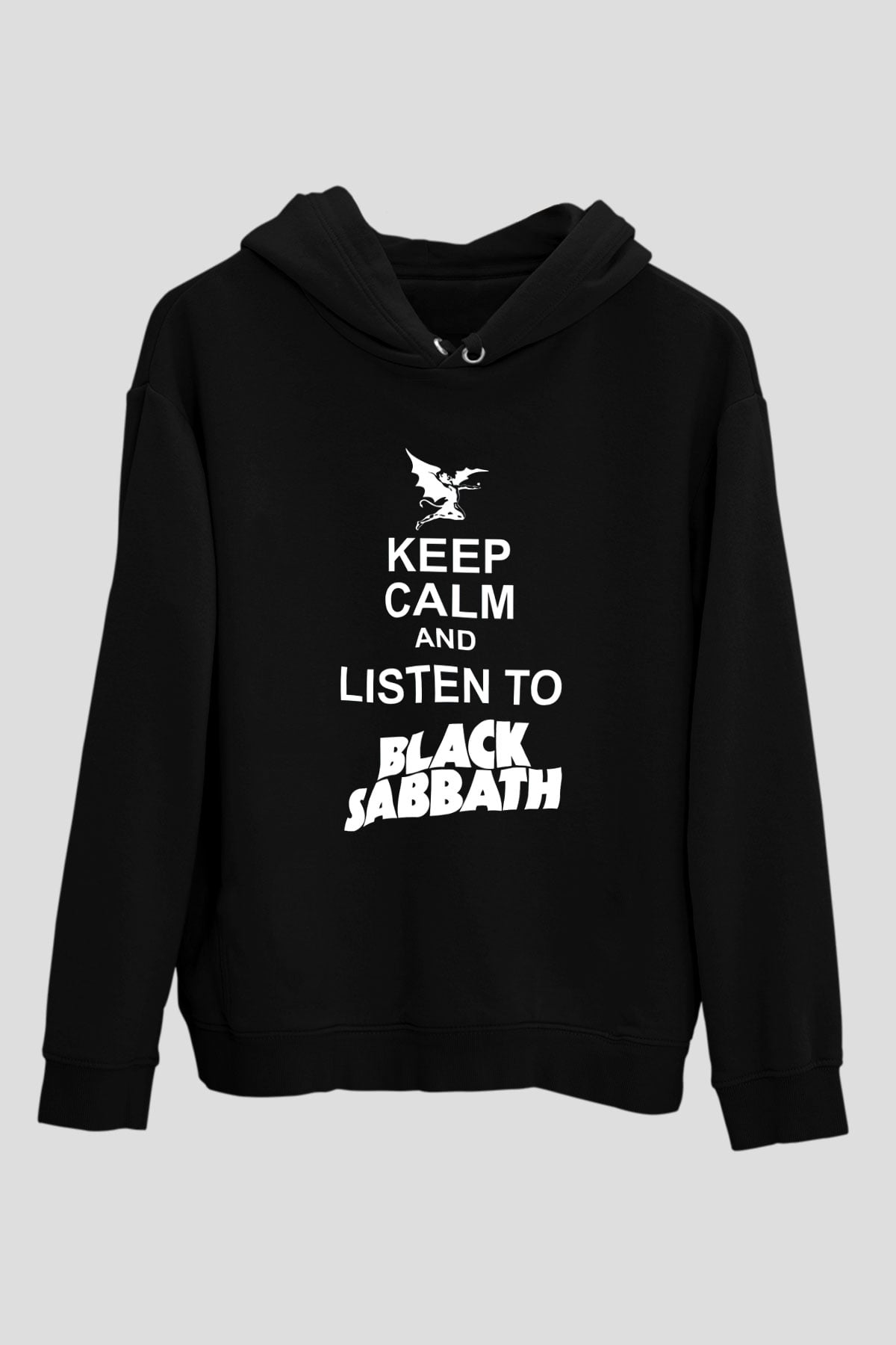 Black Sabbath Siyah Unisex Hoodie