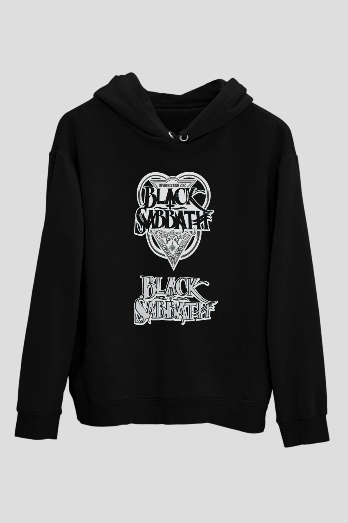 Black Sabbath Siyah Unisex Hoodie