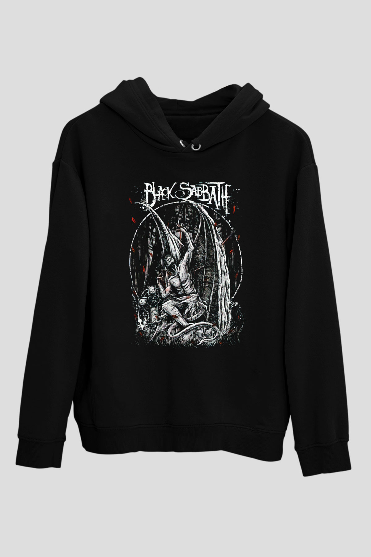 Black Sabbath Siyah Unisex Kapüşonlu Sweatshirt