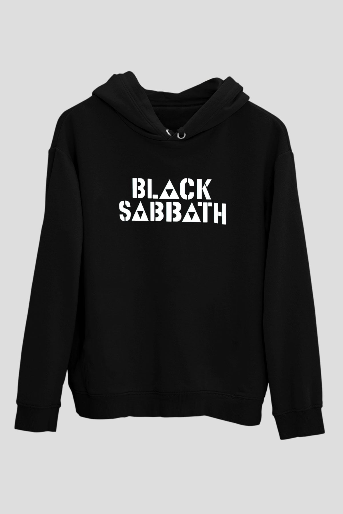 Black Sabbath Siyah Unisex Kapüşonlu Sweatshirt