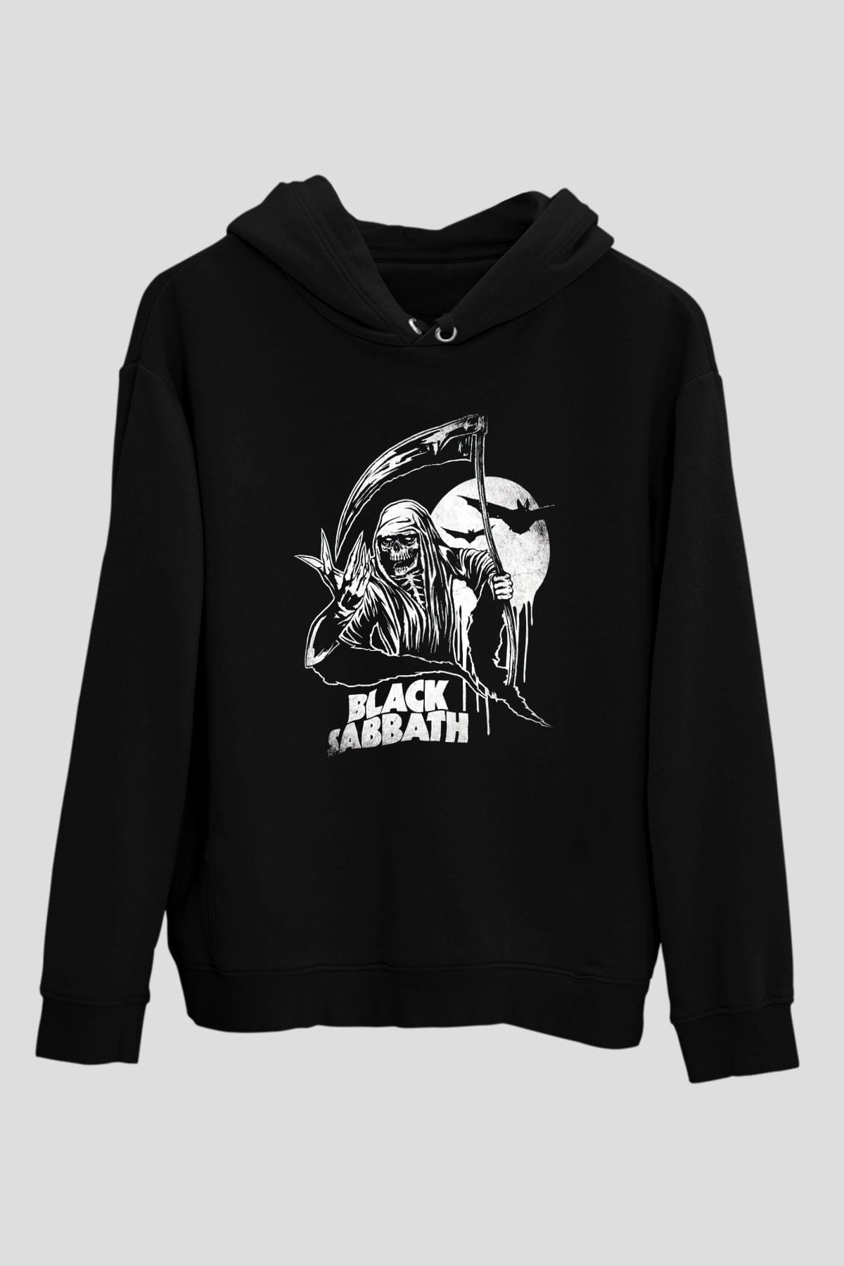 Black Sabbath Siyah Unisex Kapüşonlu Sweatshirt