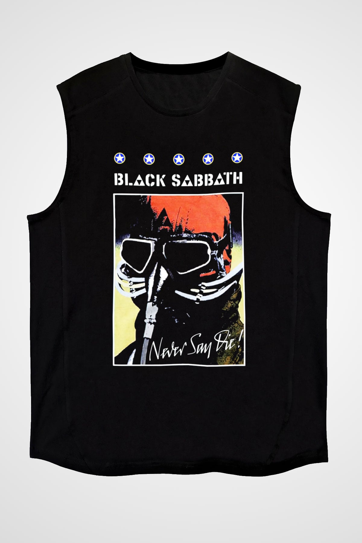 Black Sabbath Siyah Unisex Kolsuz Tişört