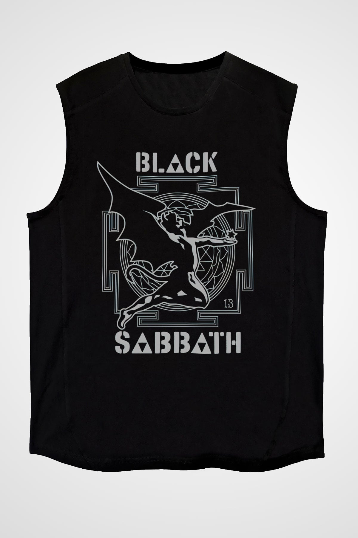Black Sabbath Siyah Unisex Kolsuz Tişört