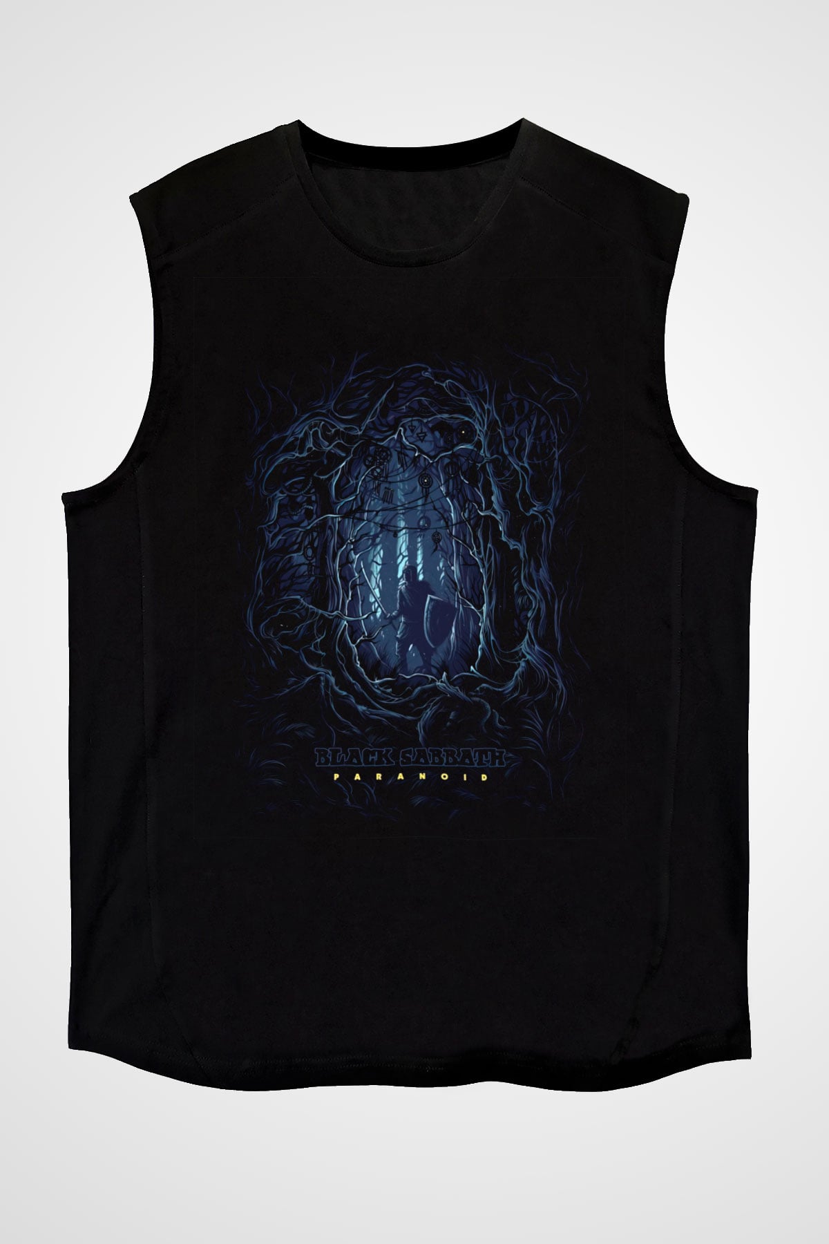 Black Sabbath Siyah Unisex Kolsuz Tişört