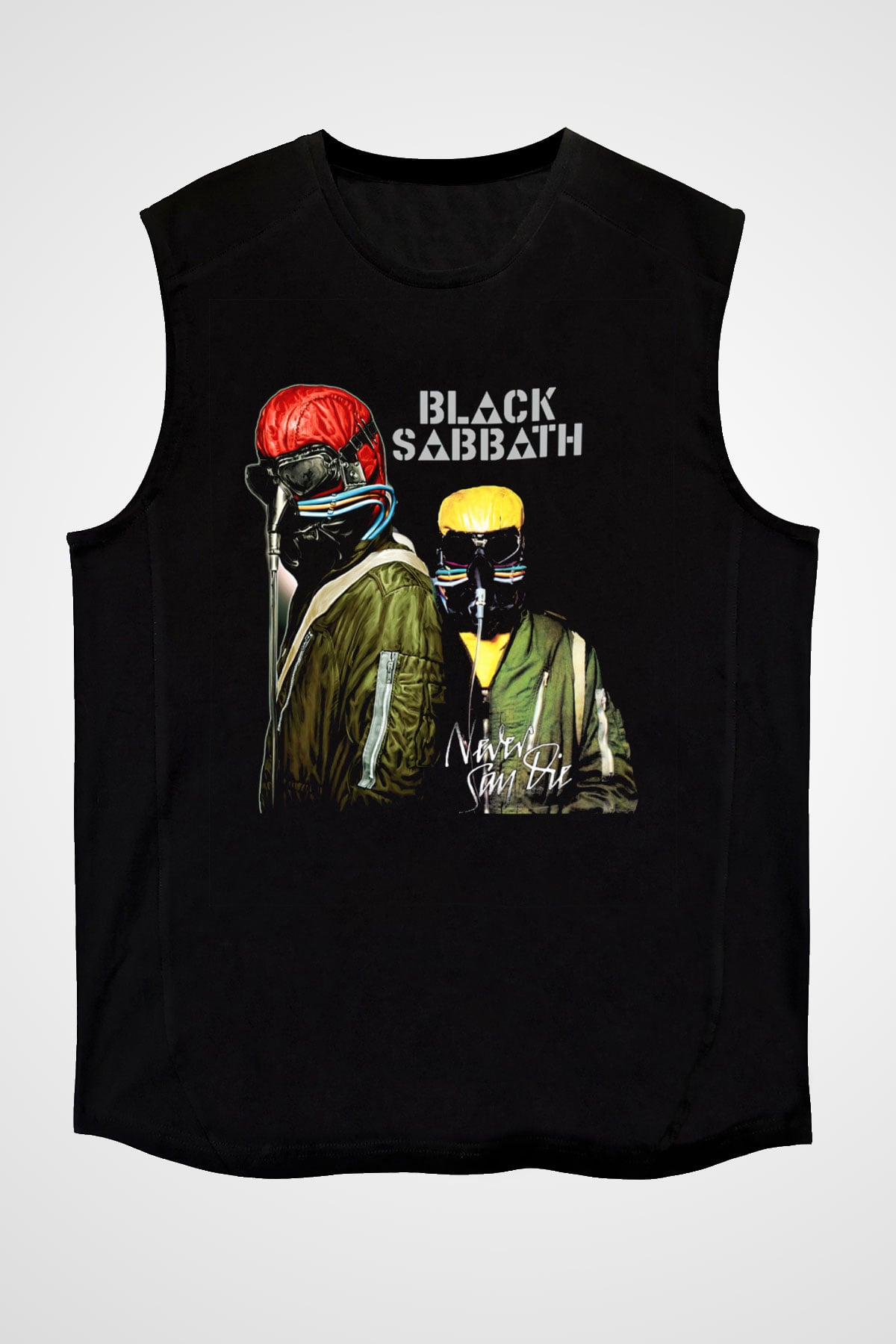 Black Sabbath Siyah Unisex Kolsuz Tişört